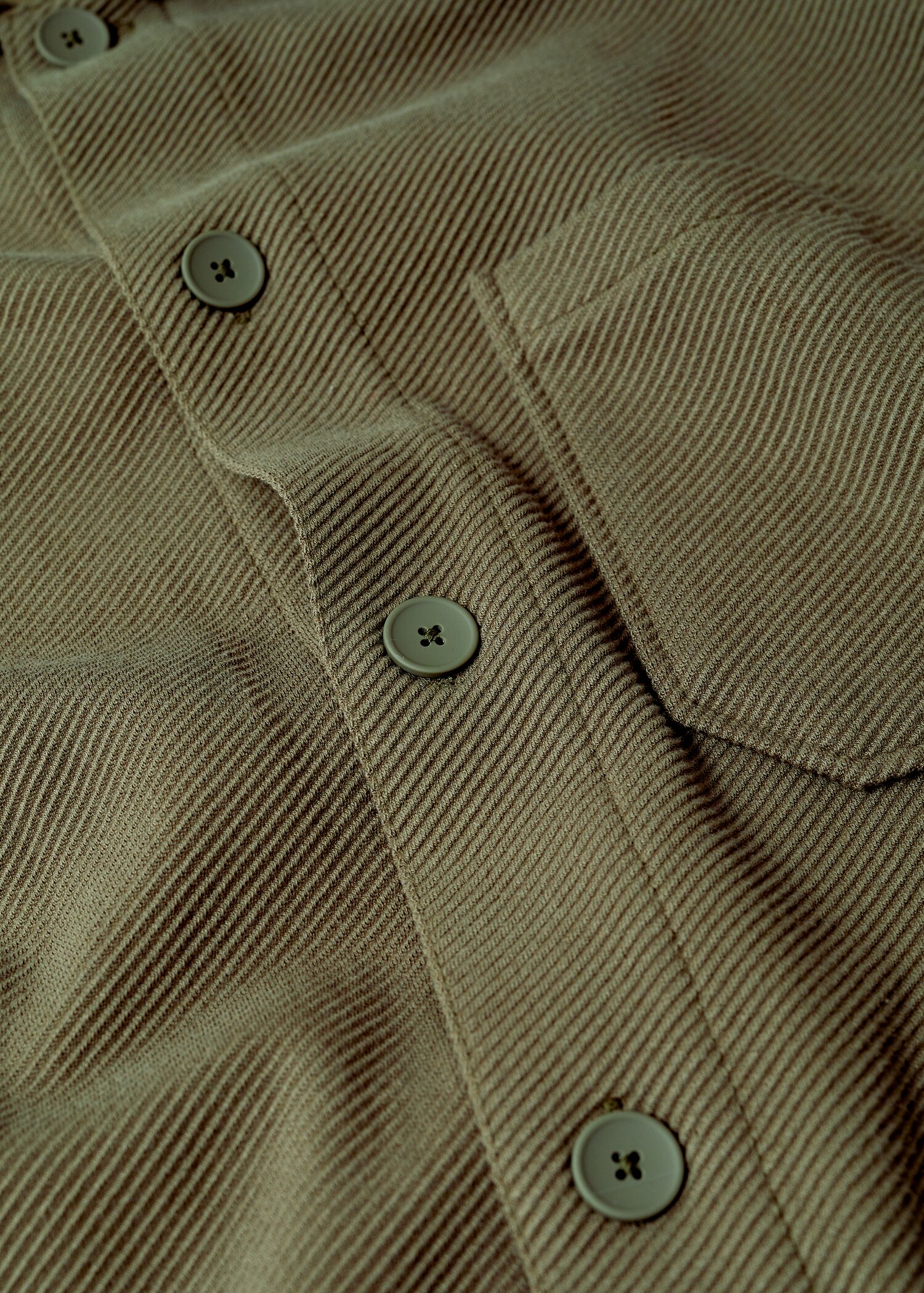 Bavlněná svrchní košile se strukturou - Detail zboží 8