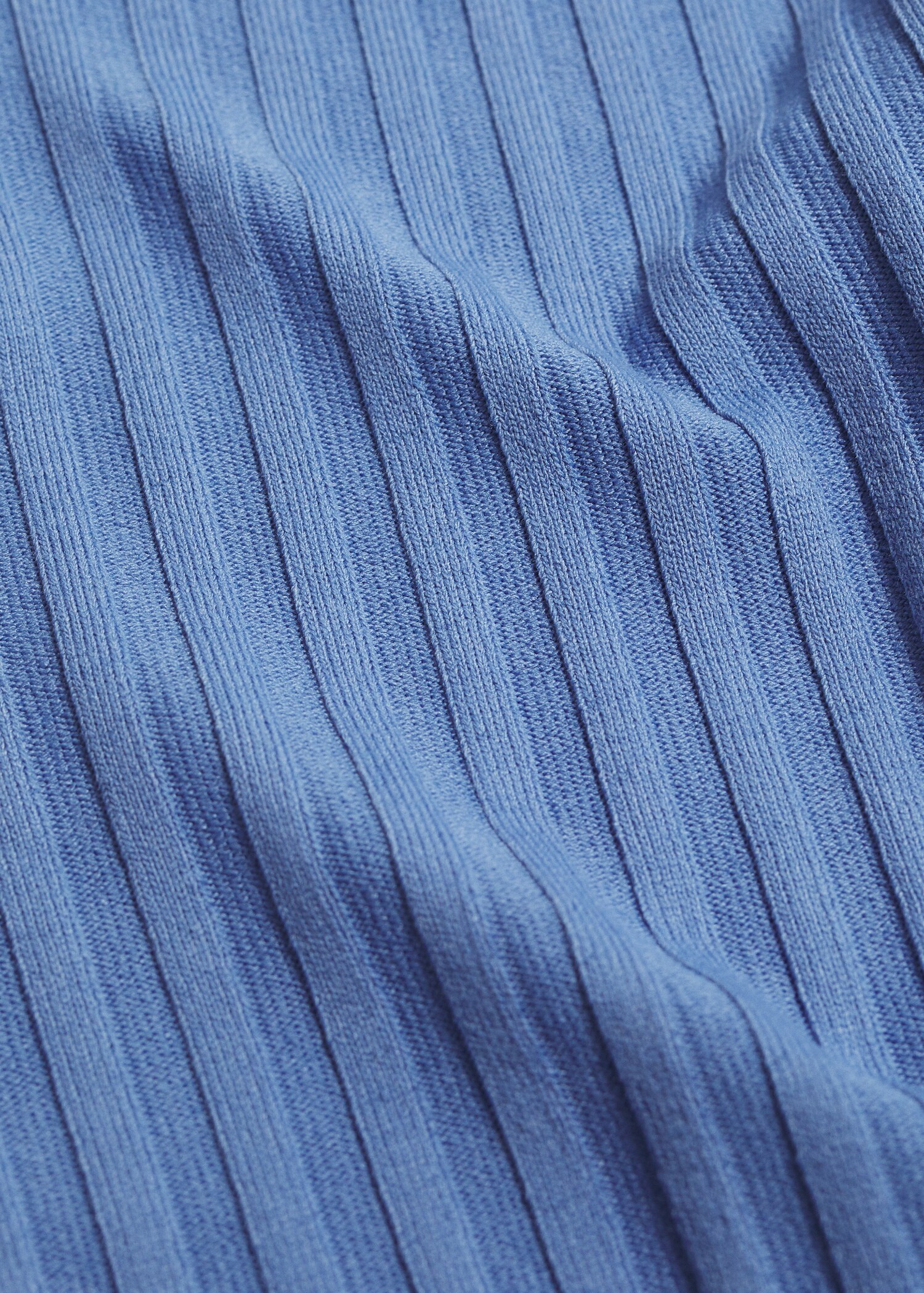 High collar ribbed top - Details of the article 8