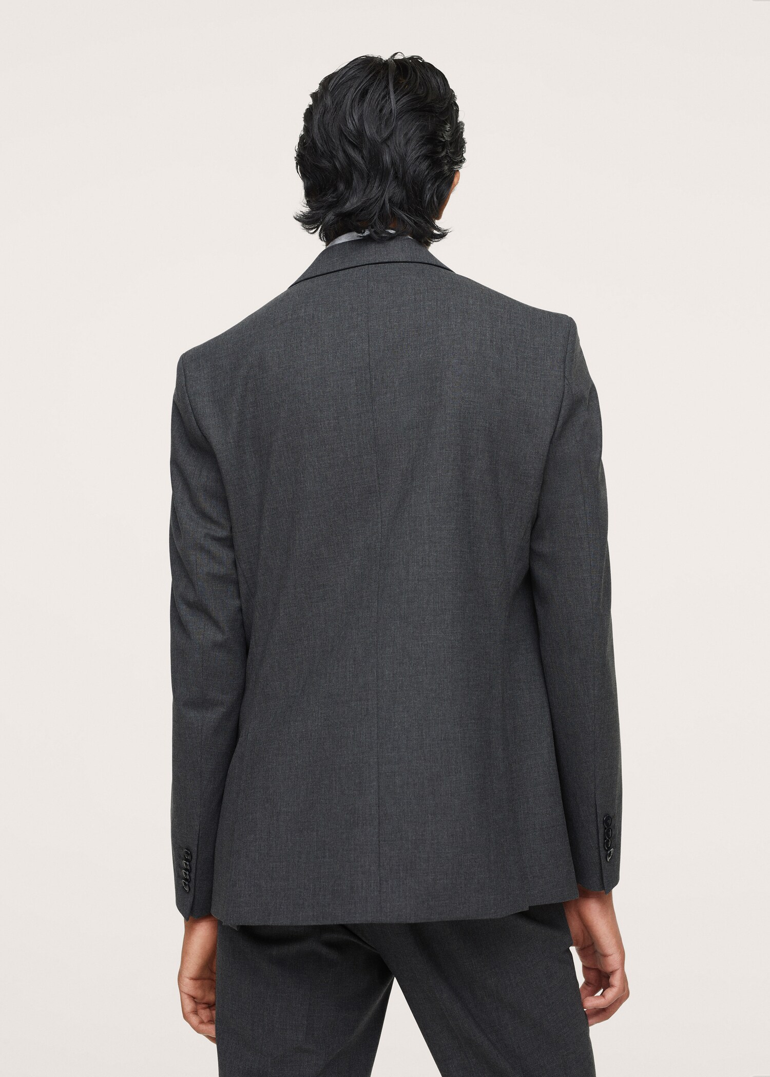 Wool suit jacket - Details of the article 3