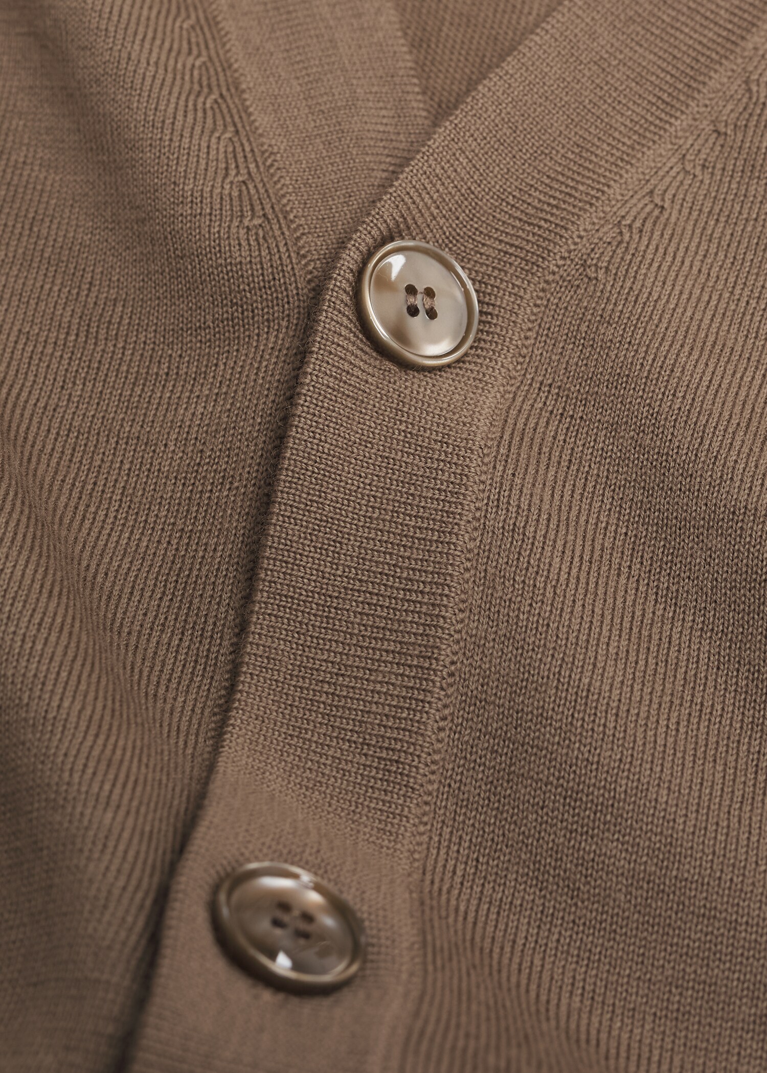 Kardigan z vlny merino - pratelný - Detail zboží 8