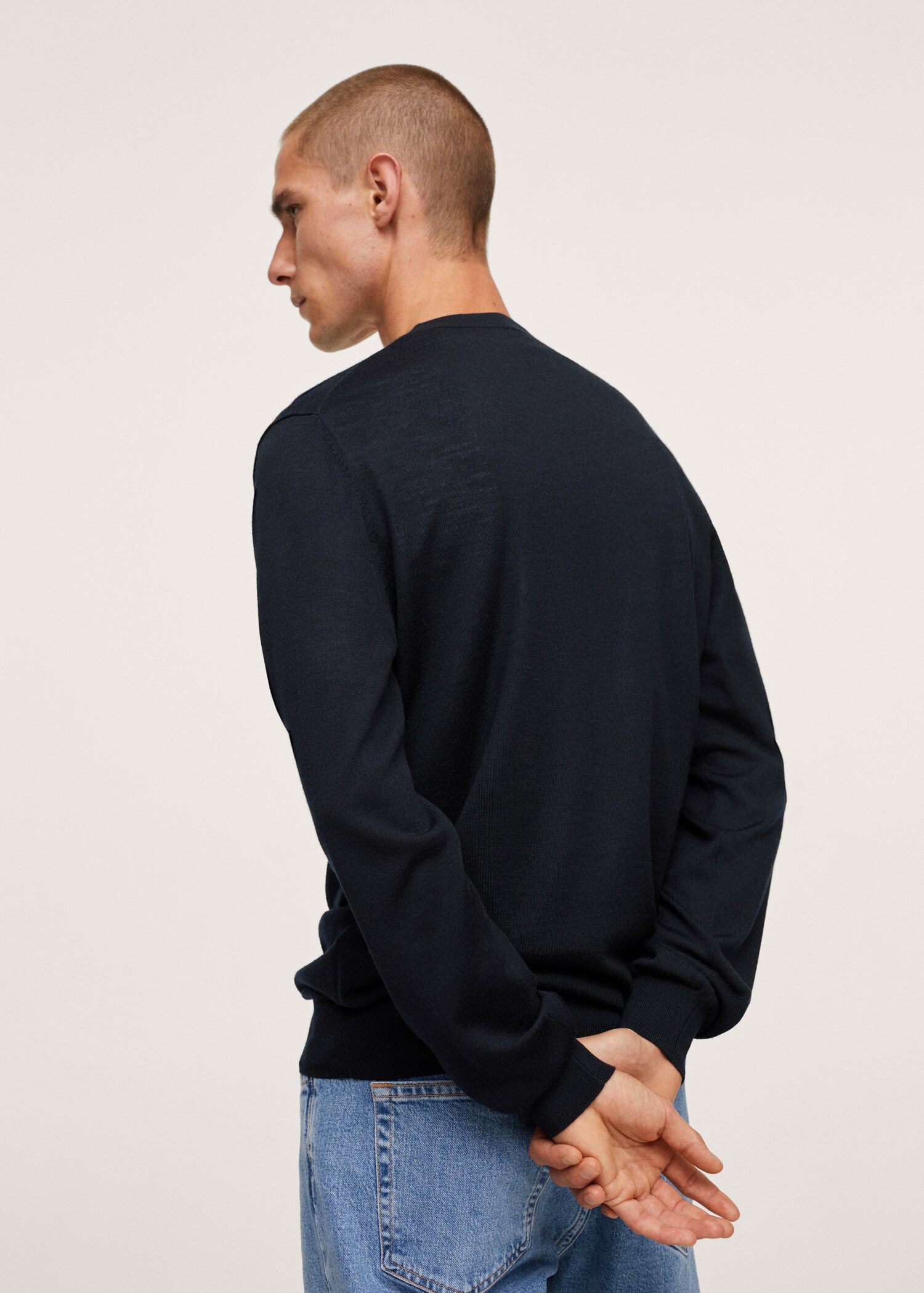 Kardigan z vlny merino - pratelný - Detail zboží 2
