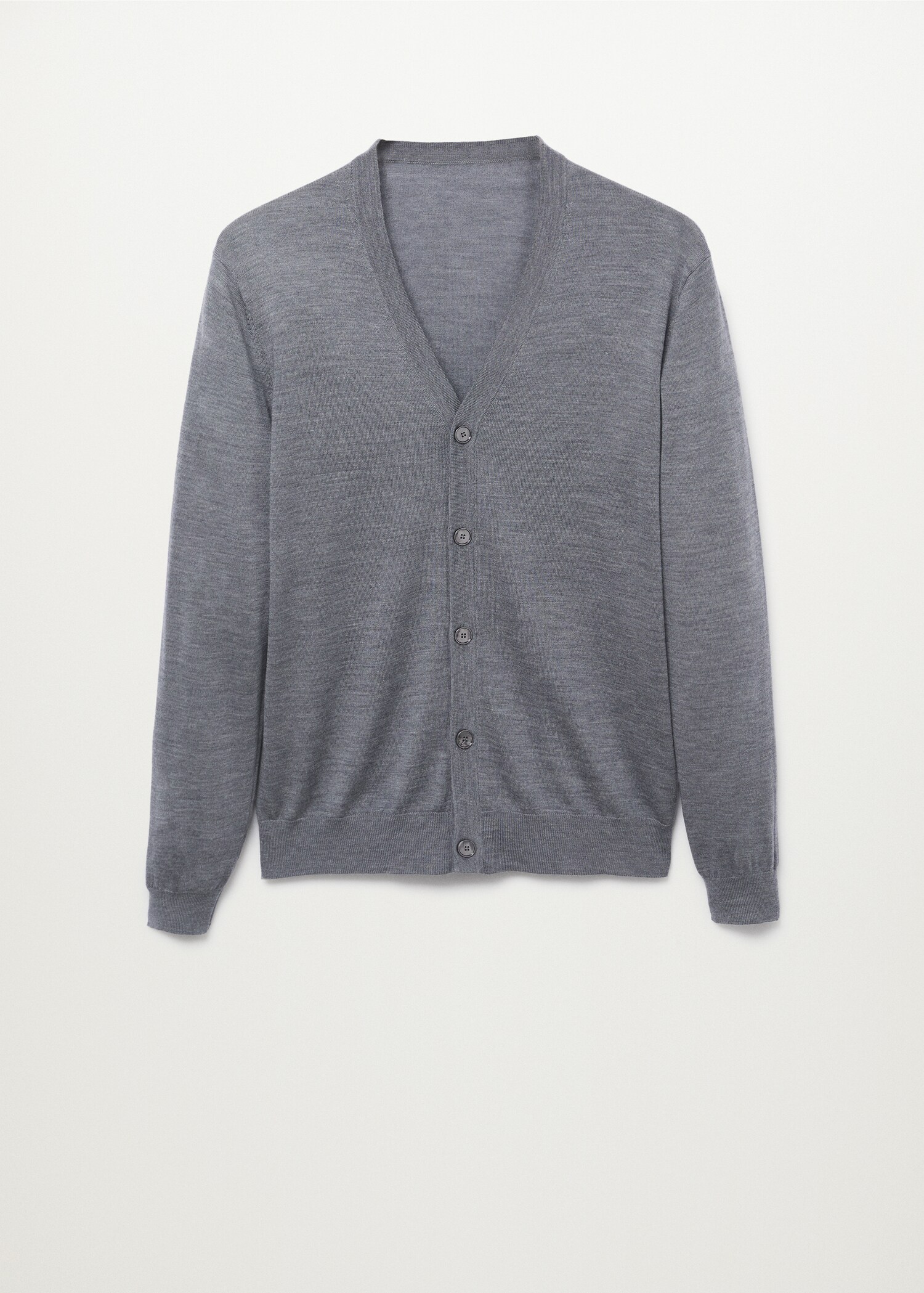 Kardigan z vlny merino - pratelný - Zboží bez modelu