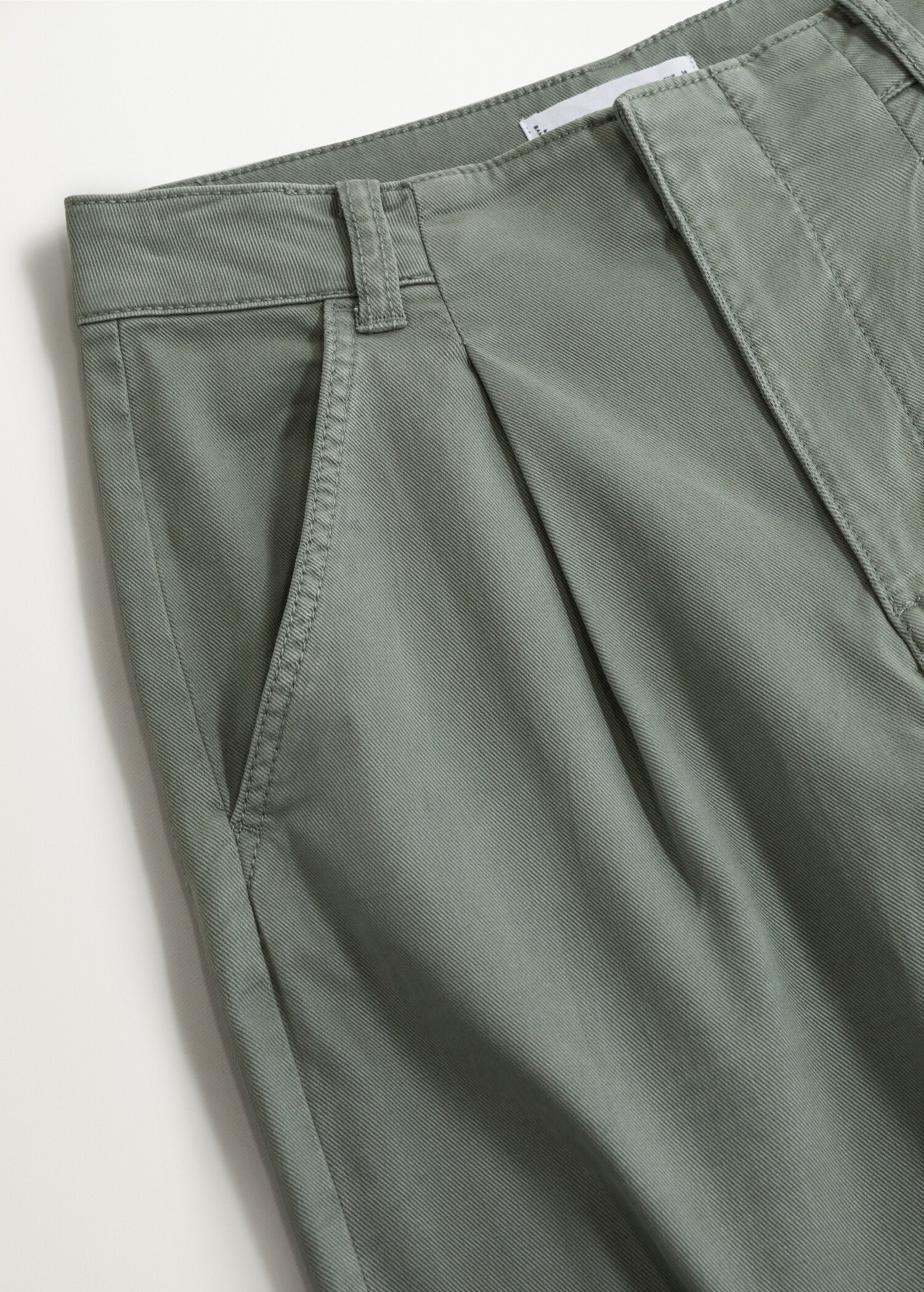 Pantalón lyocell pinzas - Detalle del artículo 8