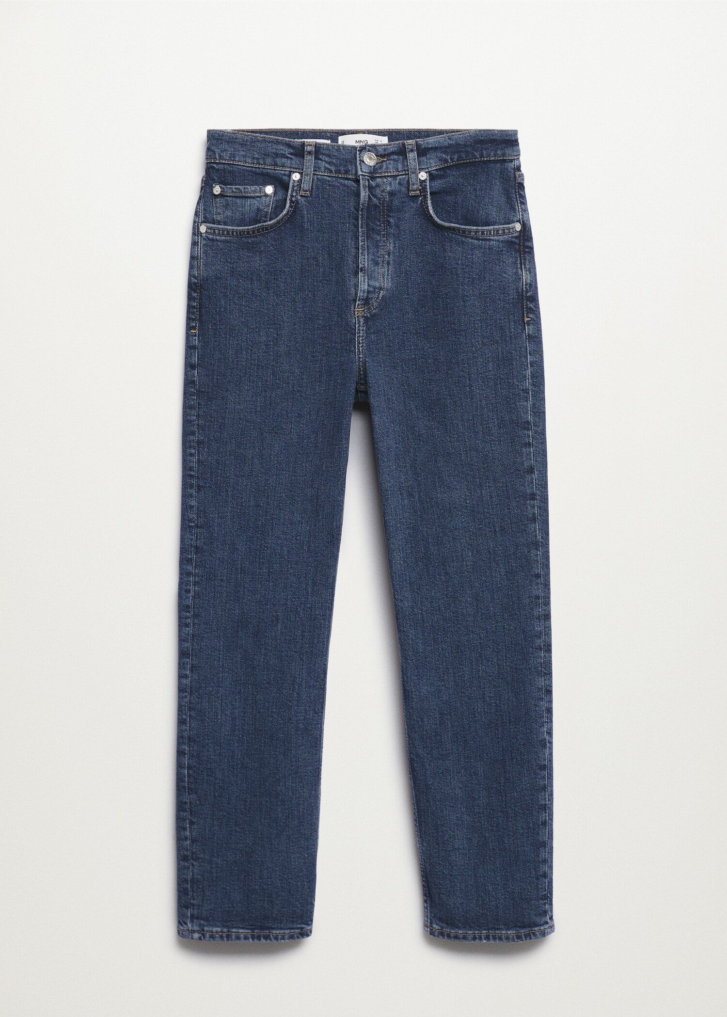Jeans rectos tobilleros - Artículo sin modelo