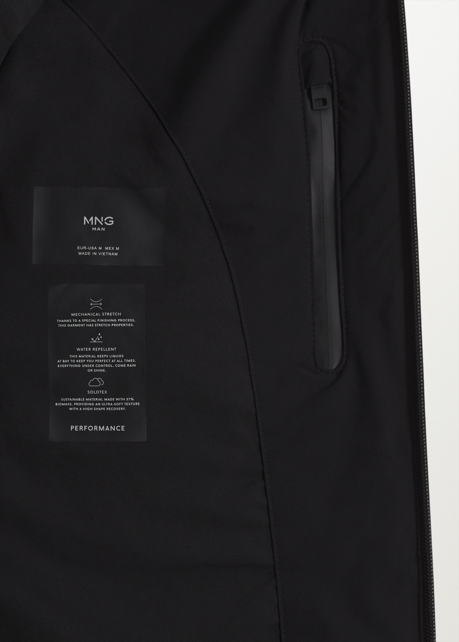 Chaqueta bomber impermeable - Detalle del artículo 8