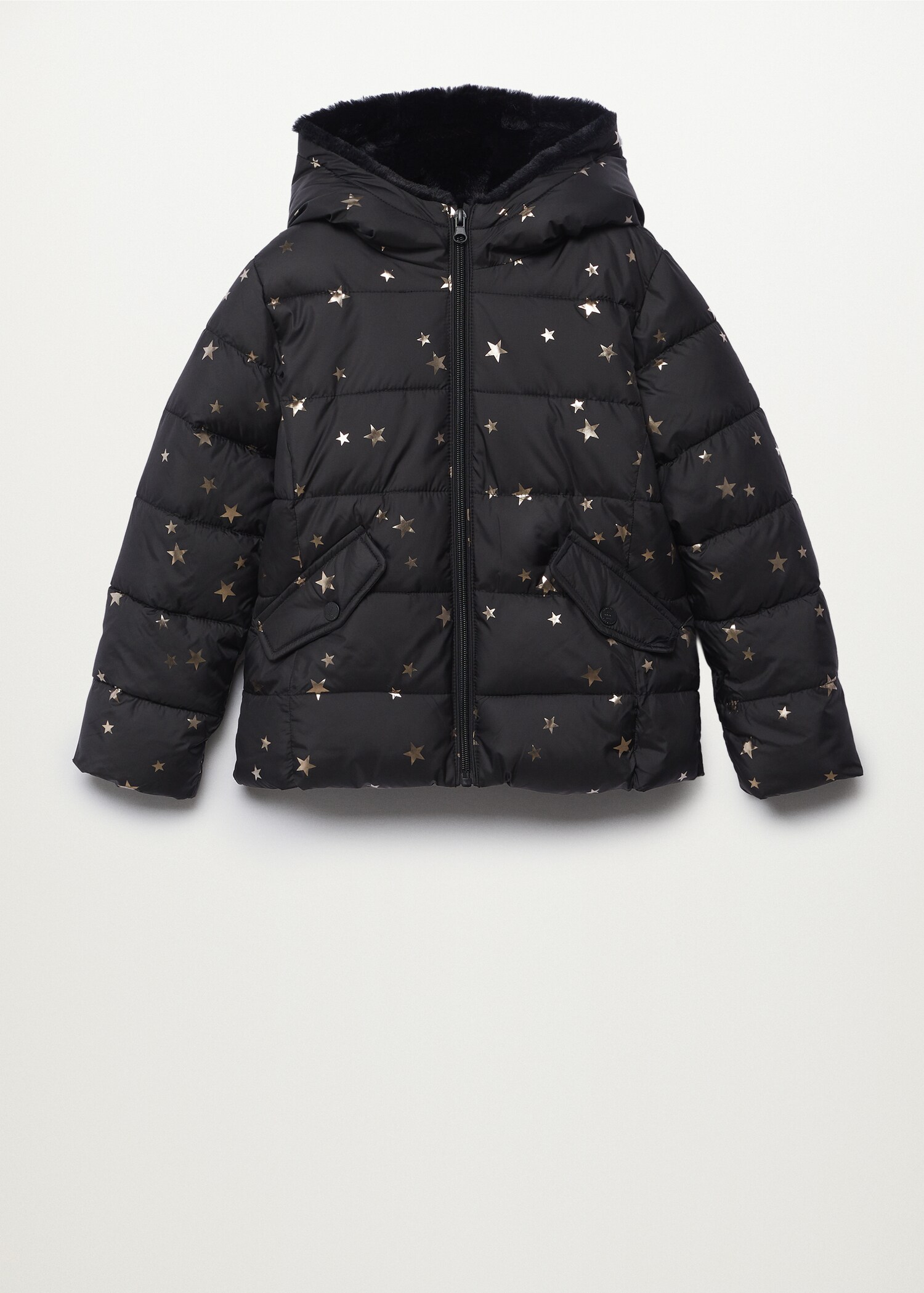 Anorak acolchado estampado - Artículo sin modelo