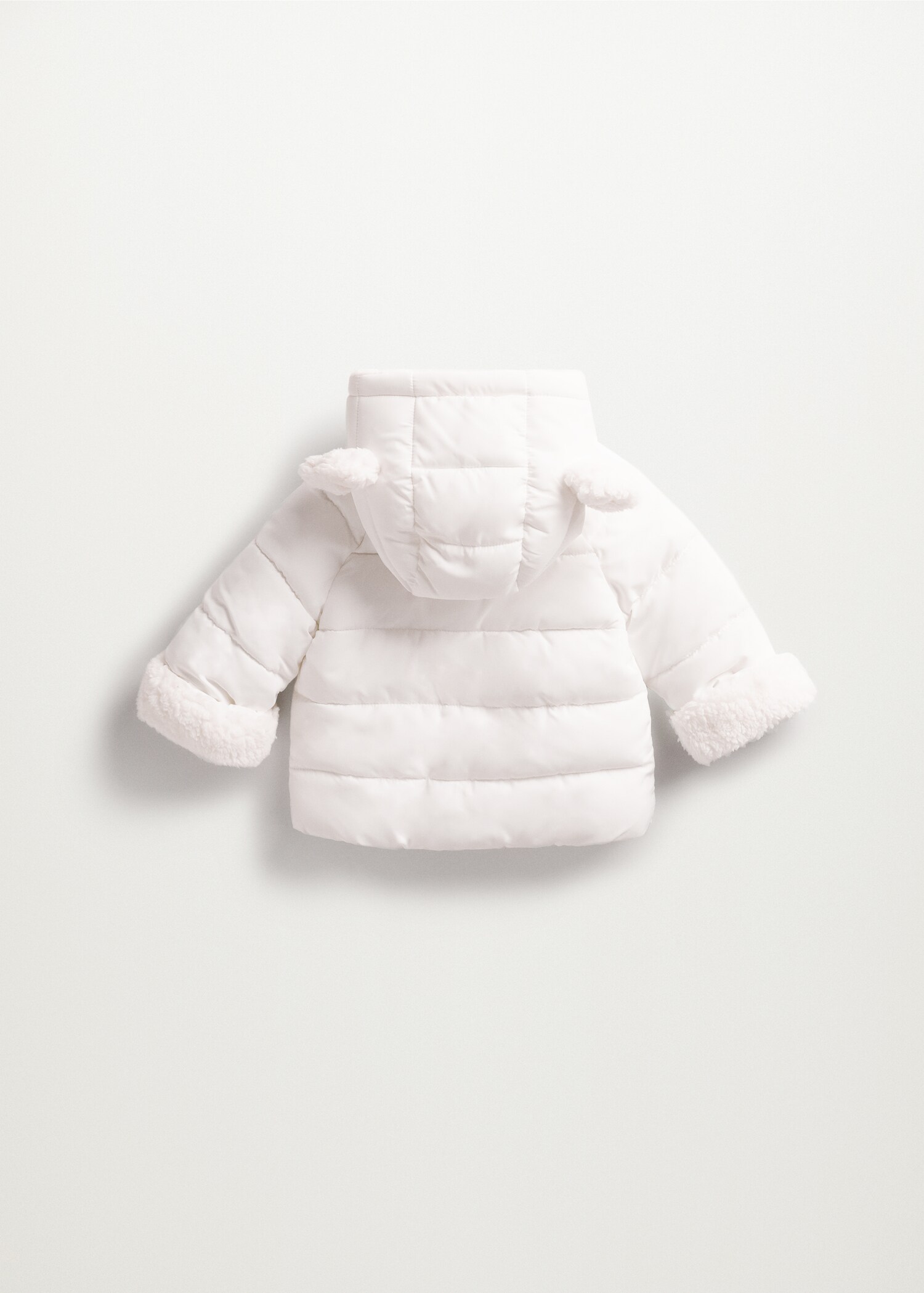 Anorak acolchado capucha orejas - Reverso del artículo
