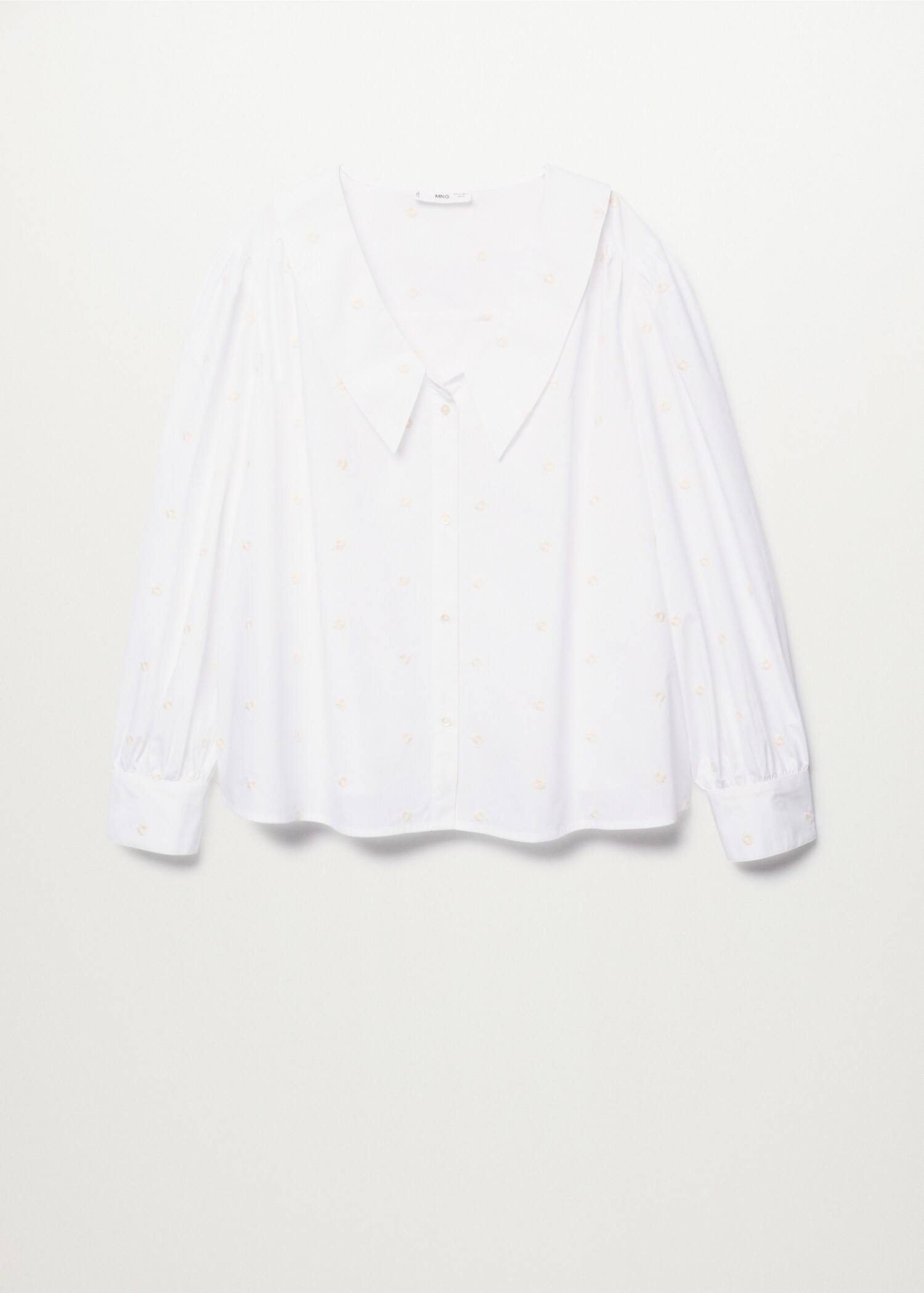 Blusa cuello solapa - Artículo sin modelo
