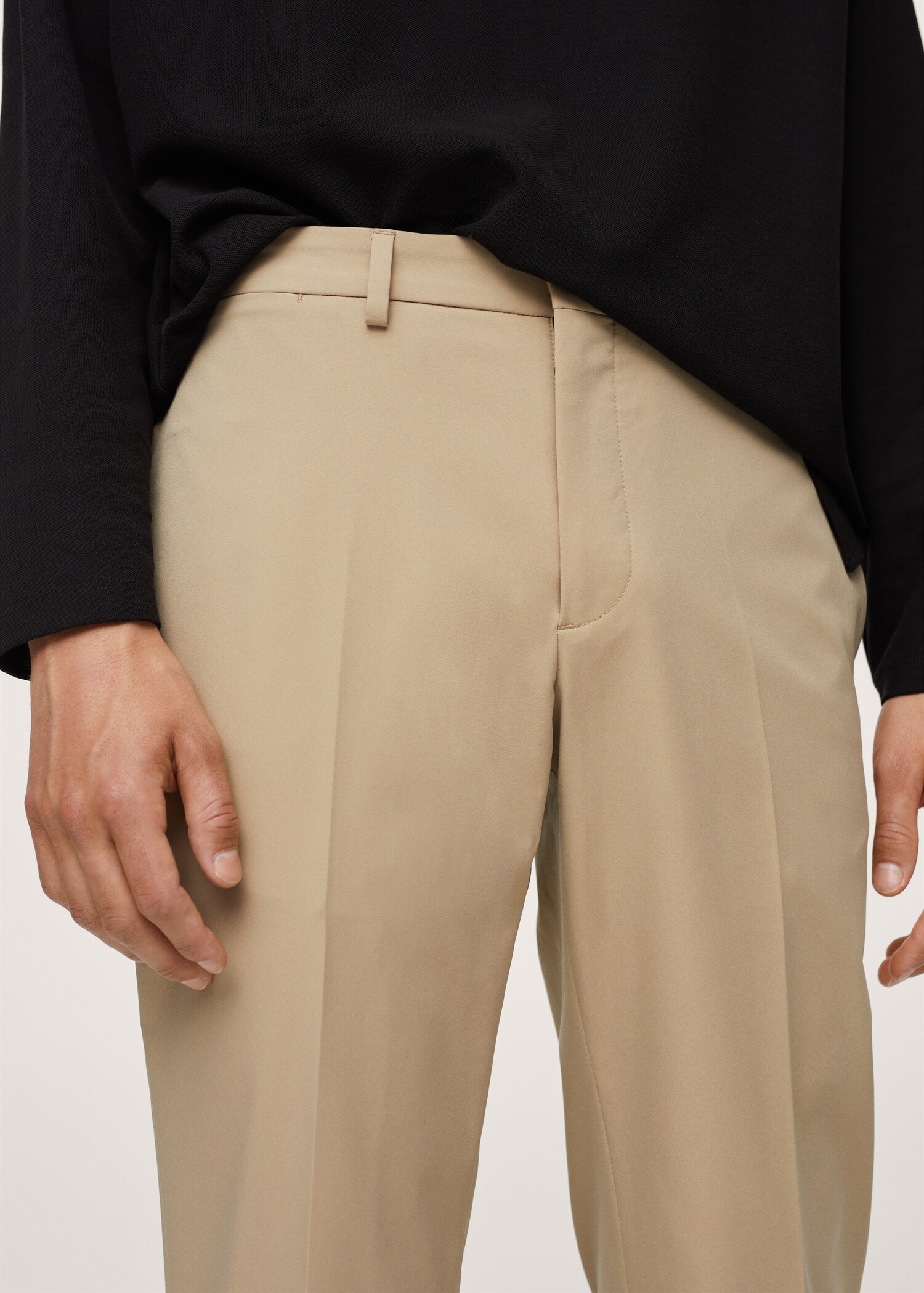 Technical Packable Collection slim-fit trousers - Details of the article 1
