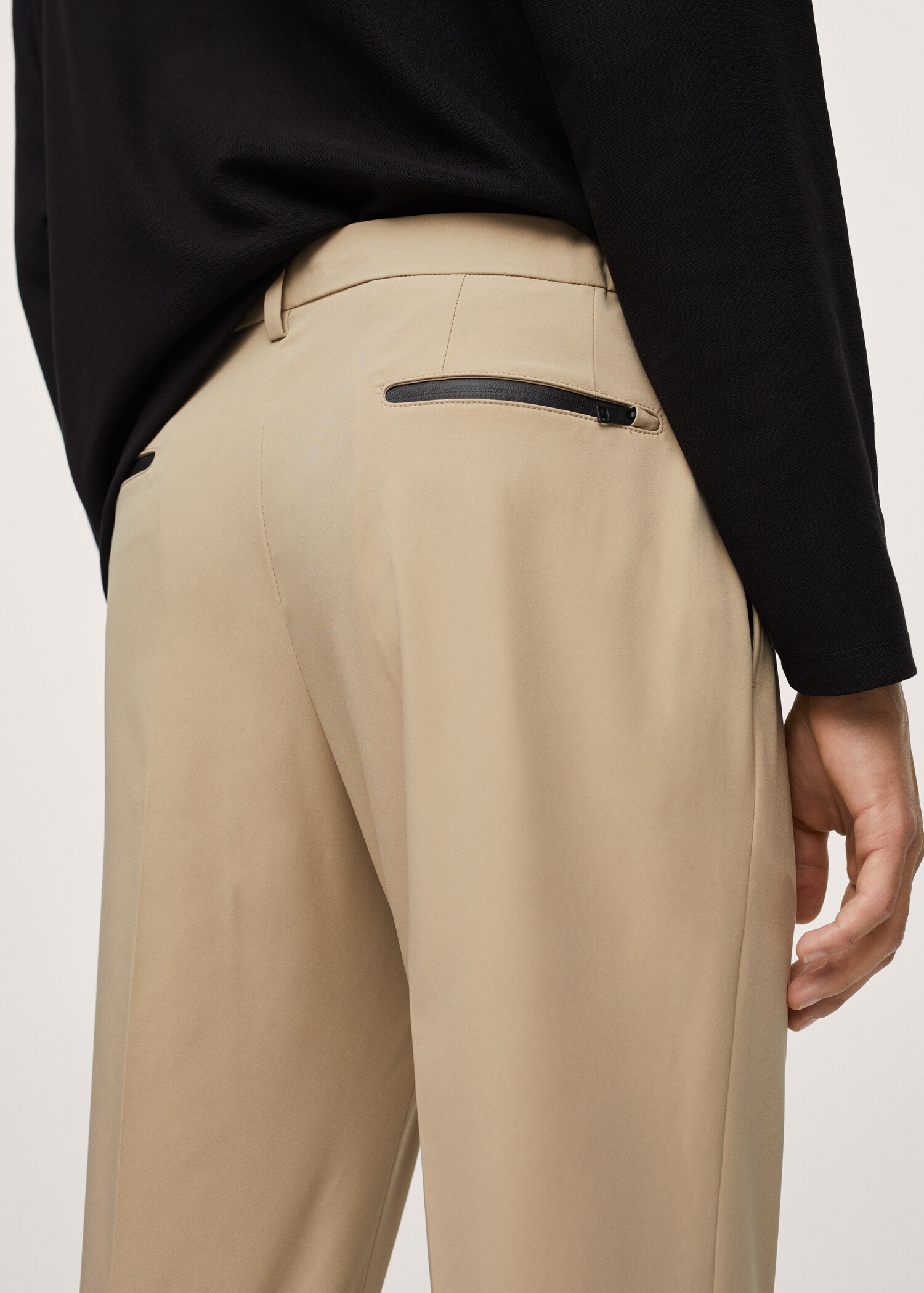 Technical Packable Collection slim-fit trousers - Details of the article 3