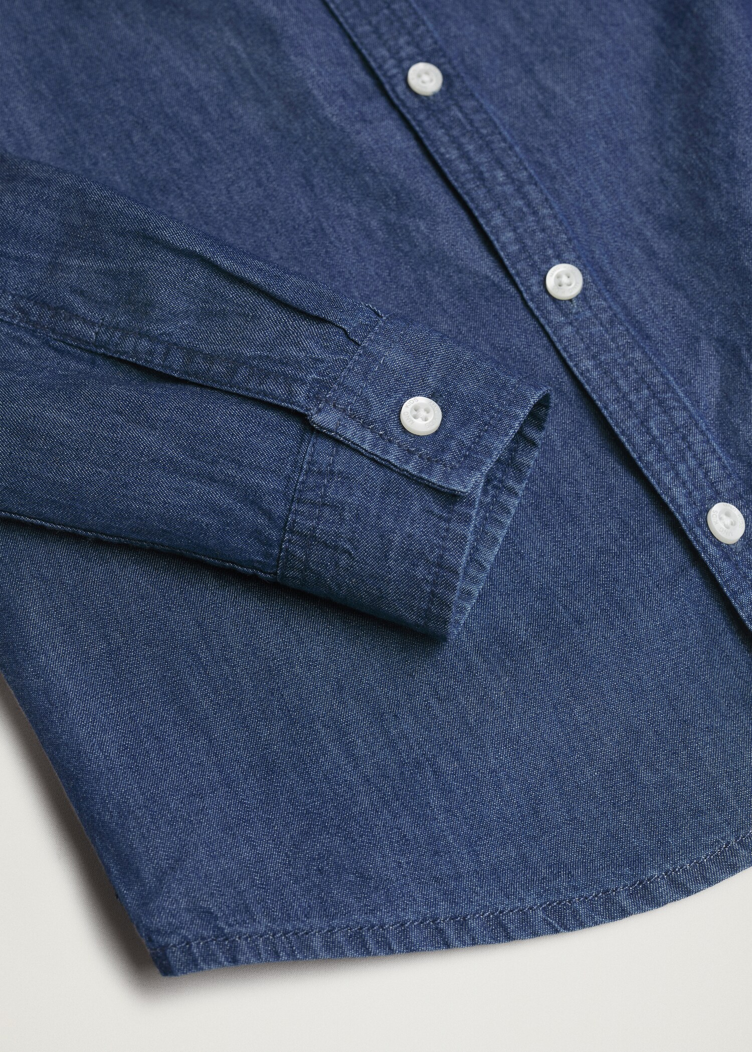 Camisa denim algodón - Detalle del artículo 8