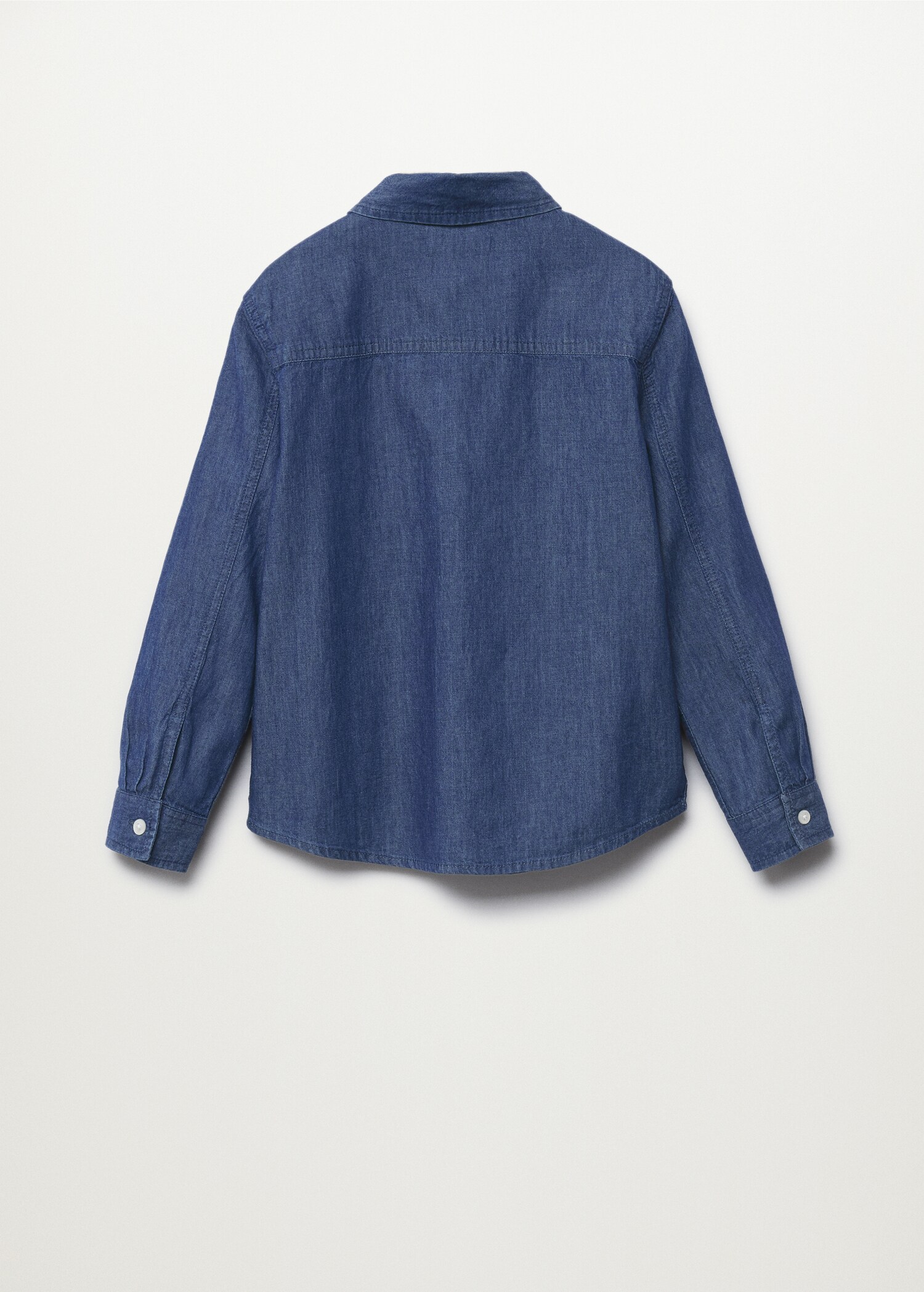 Camisa denim algodón - Reverso del artículo