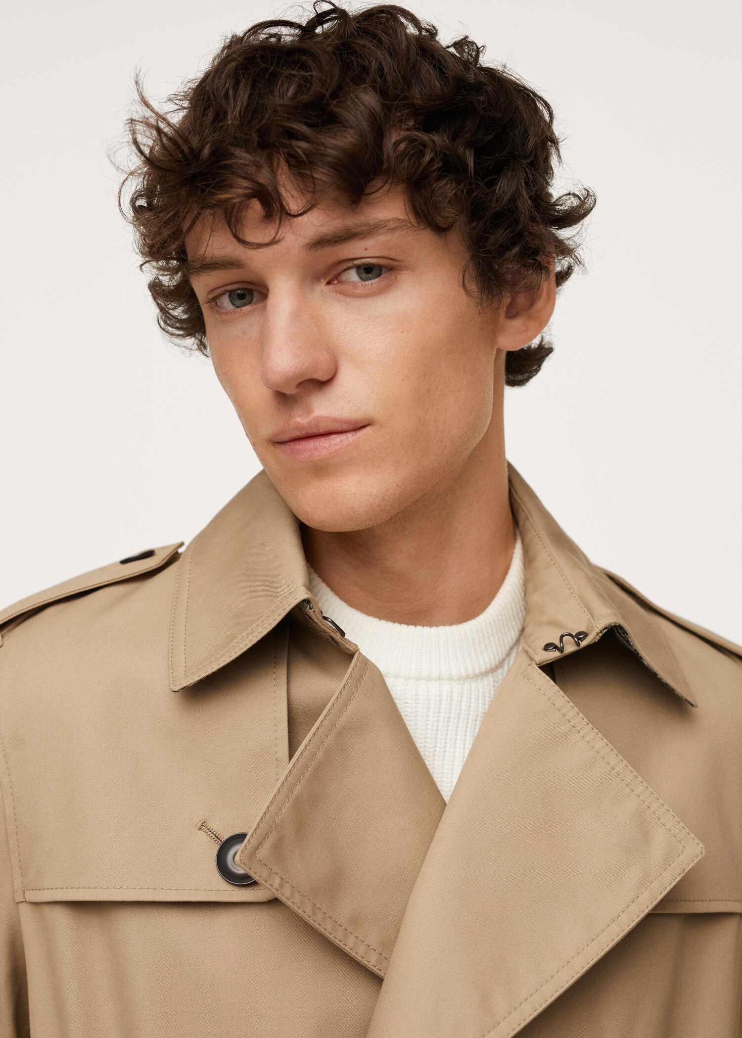 Trench algodón impermeable - Detalle del artículo 1
