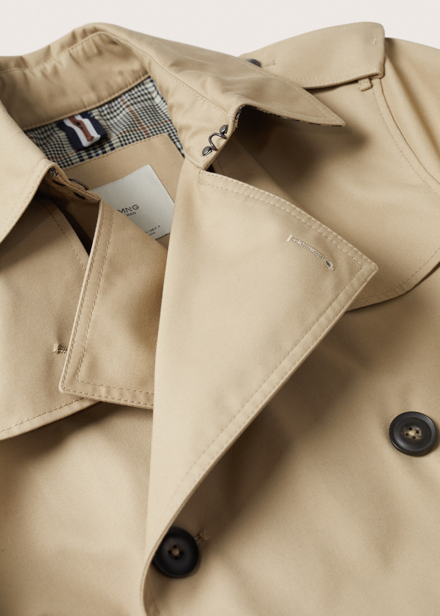 Trench algodón impermeable - Detalle del artículo 8