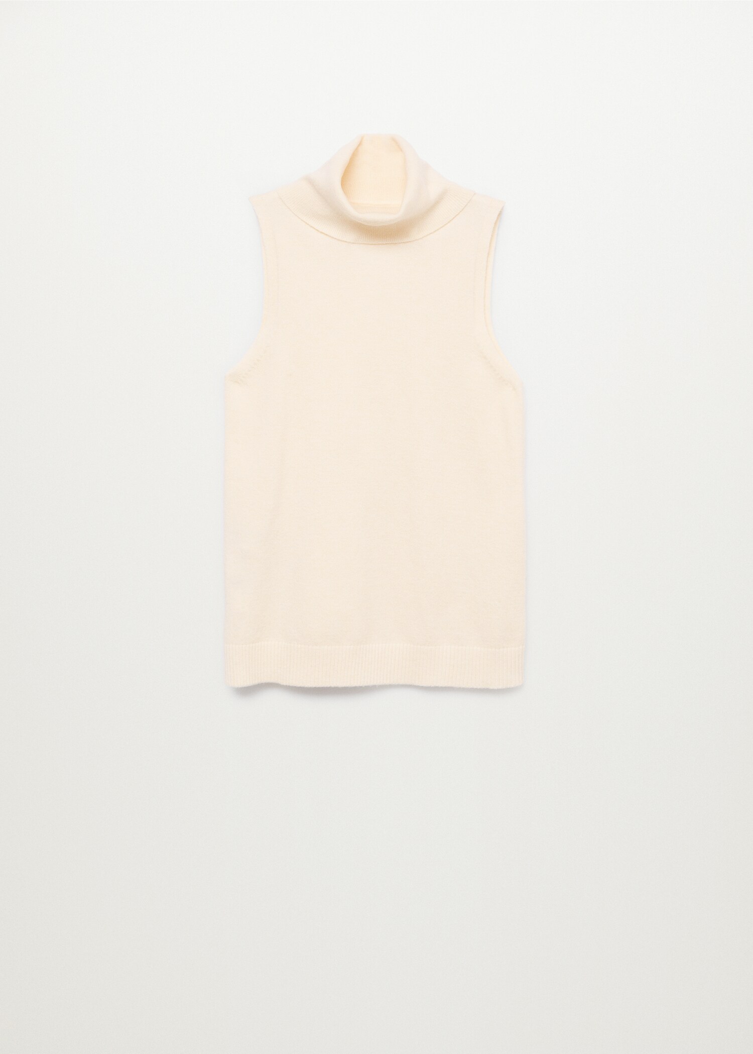 Turtleneck knit top - Article without model