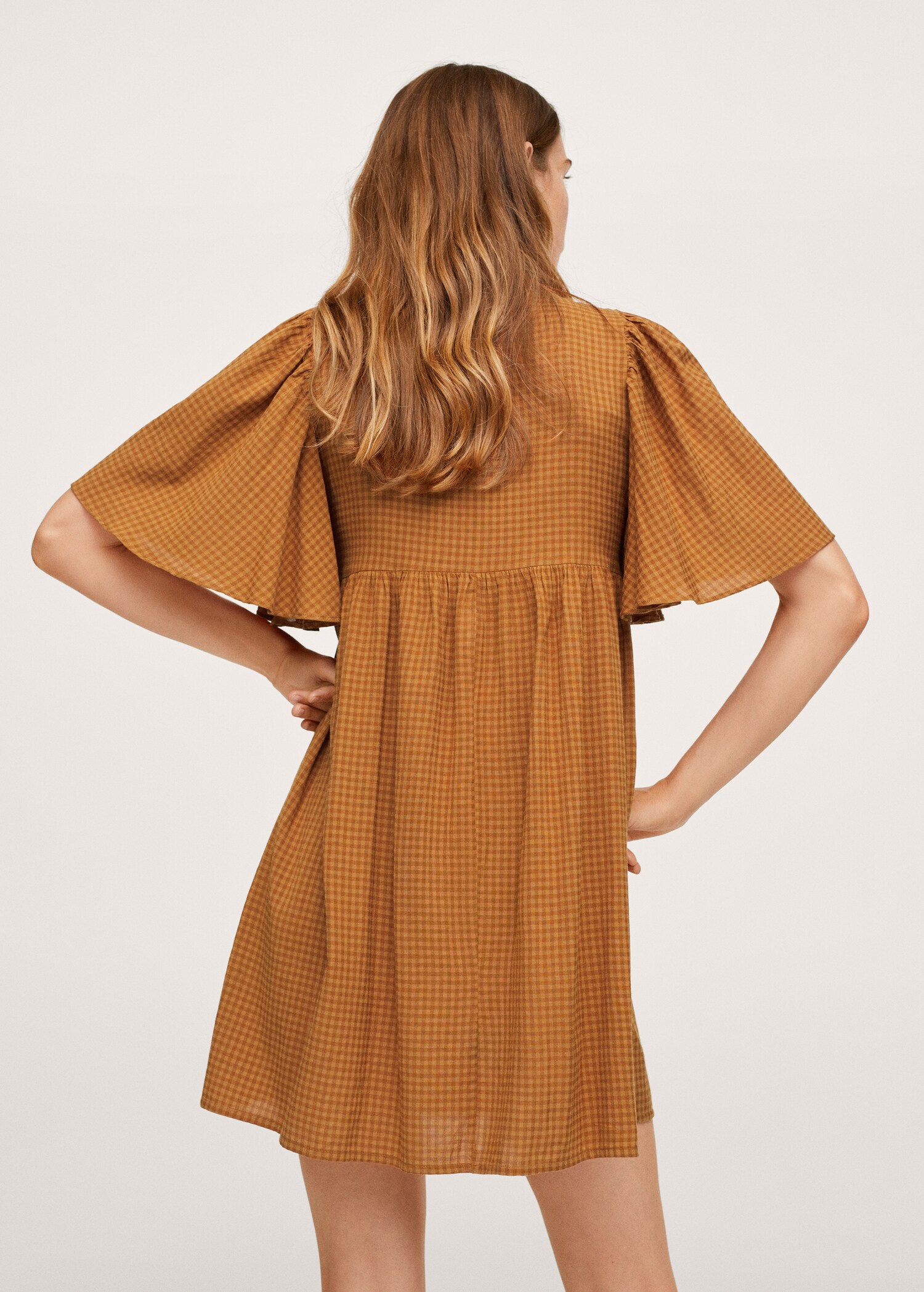 Vestido modal estampado - Reverso del artículo