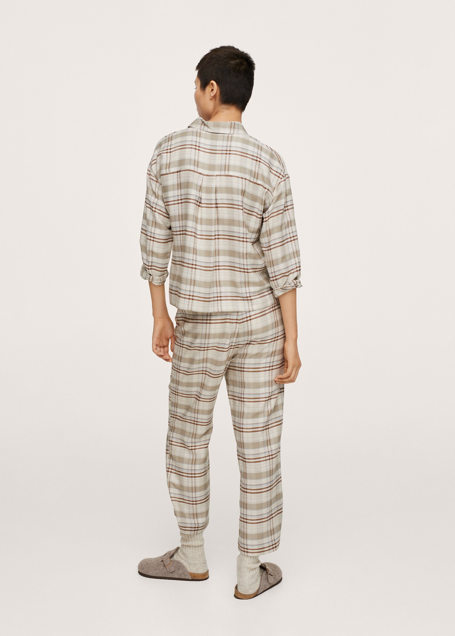Pantalón pijama estampado - Reverso del artículo