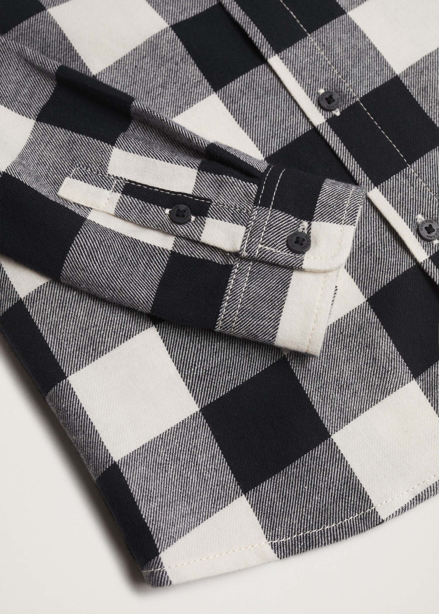 Camisa algodón cuadros - Detalle del artículo 8