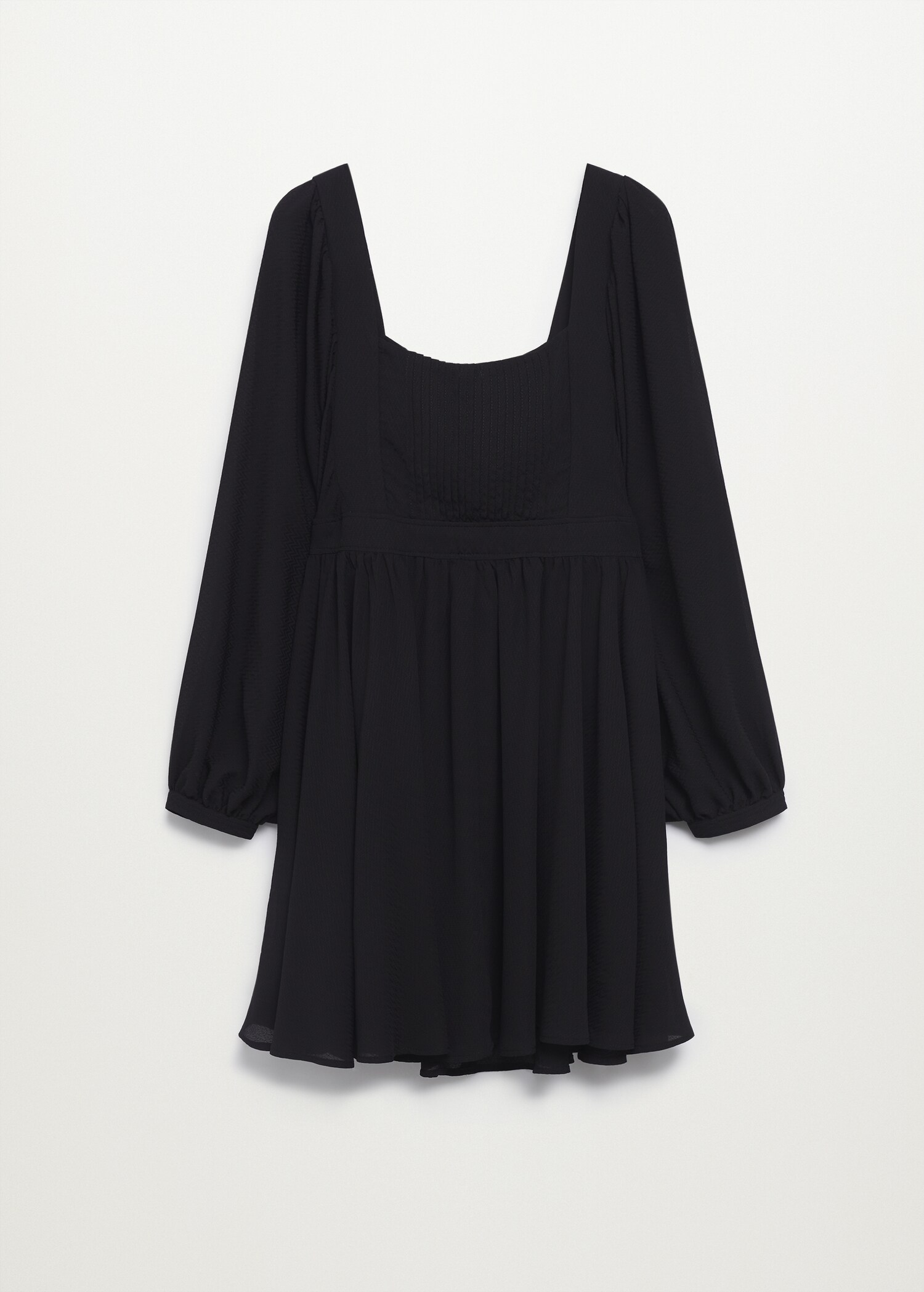 Puffed sleeves dress - Article without model