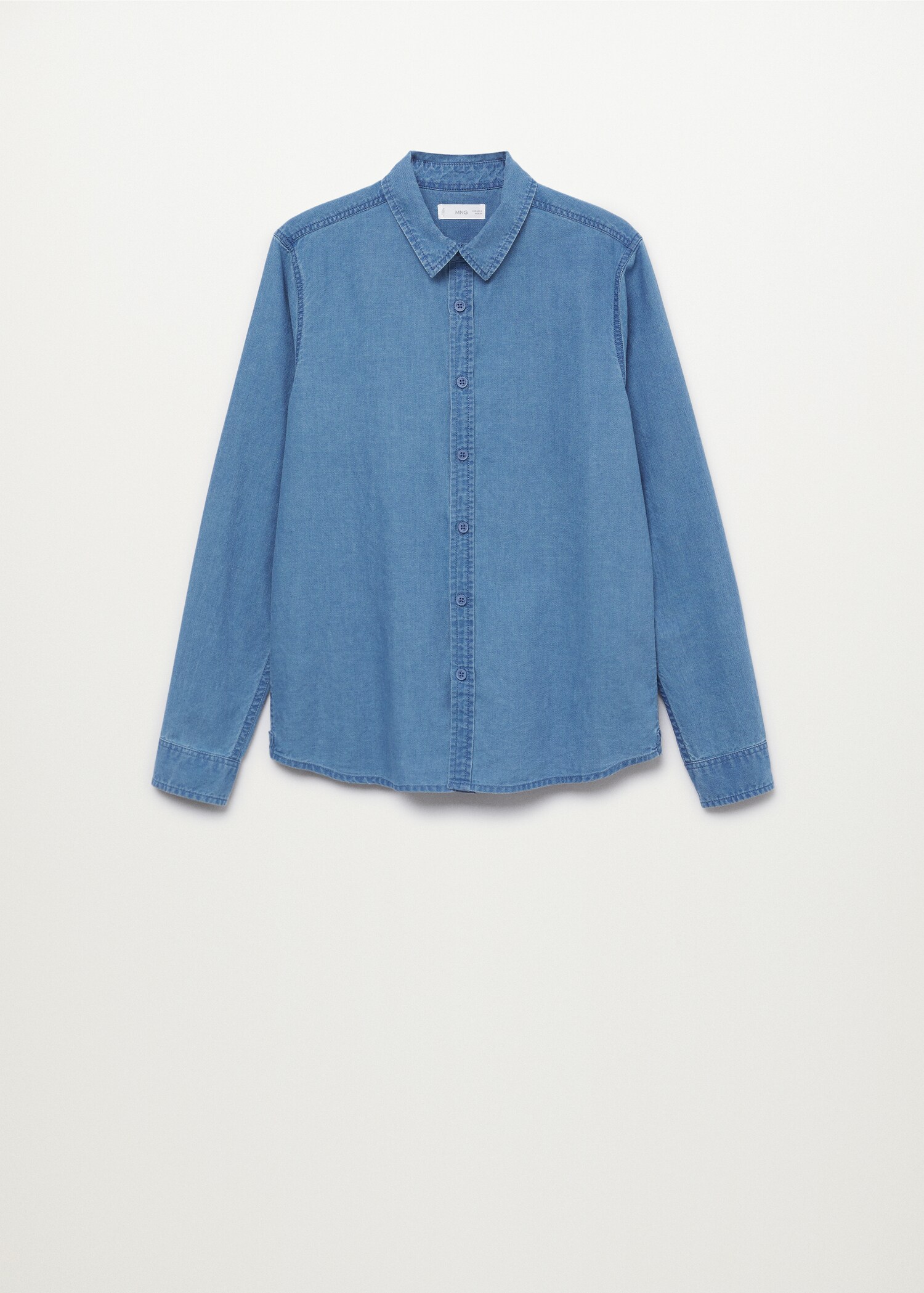 Cotton denim shirt - Article without model