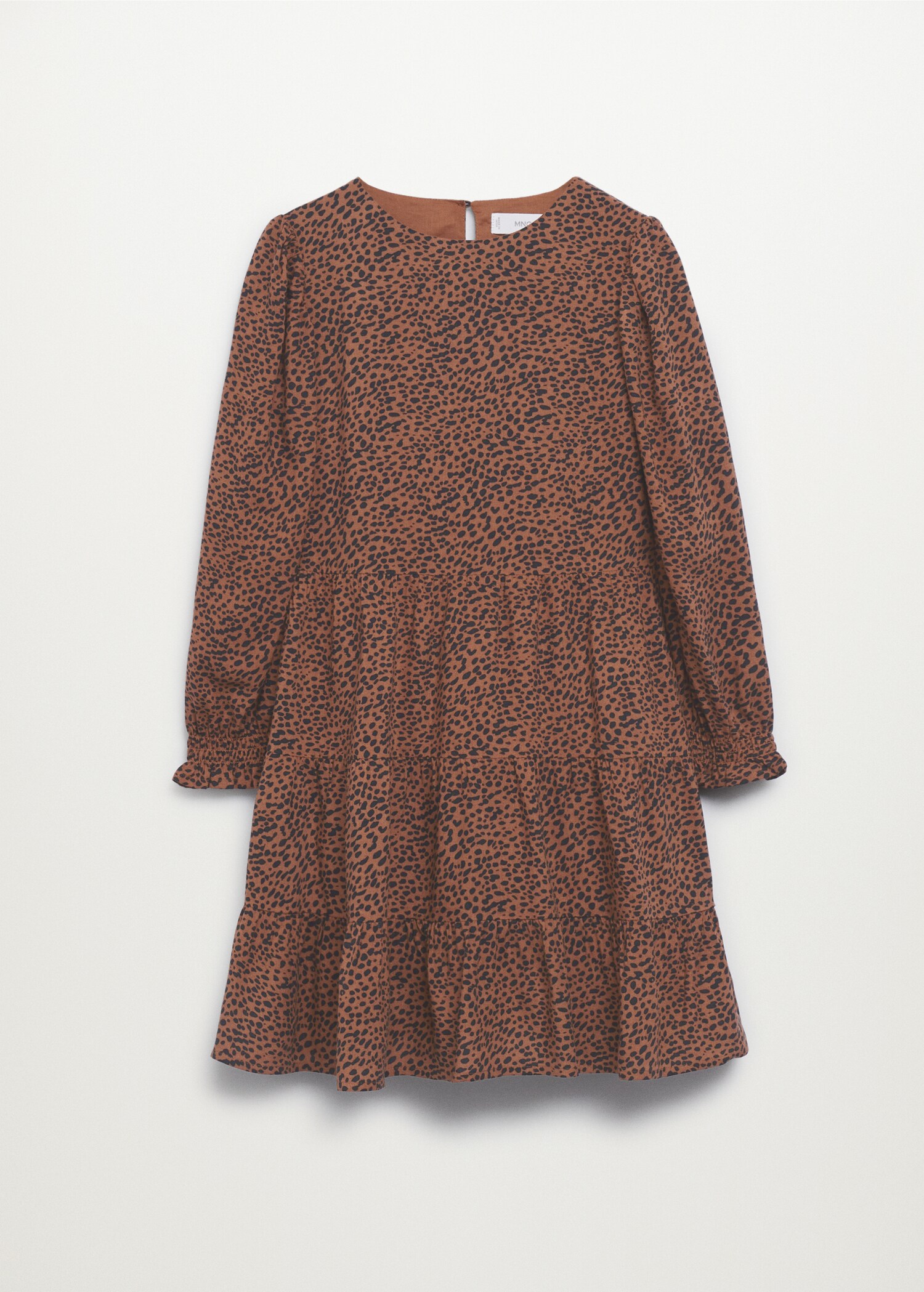 Flowy printed dress - Article without model