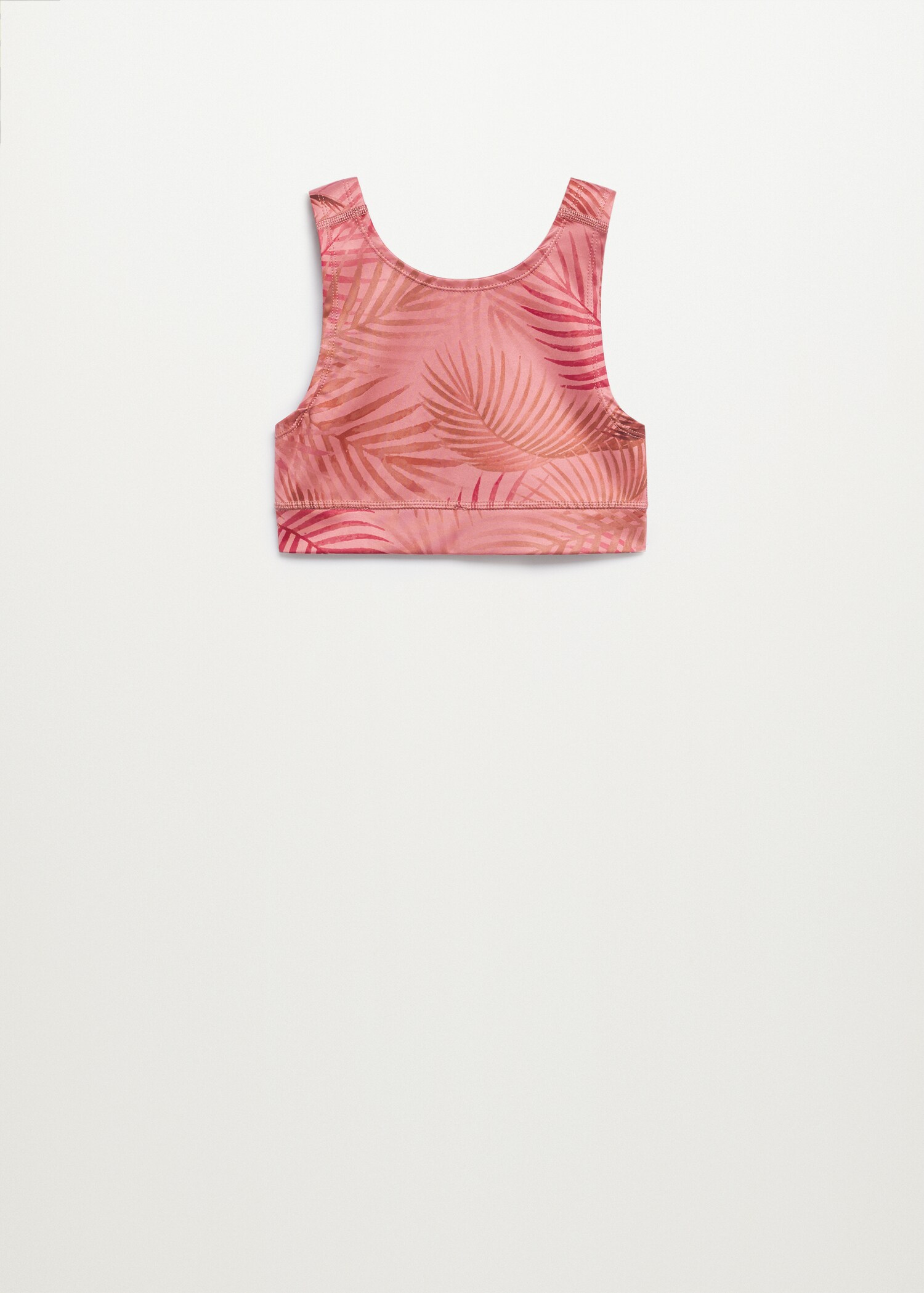 Printed sports top - Reverse of the article