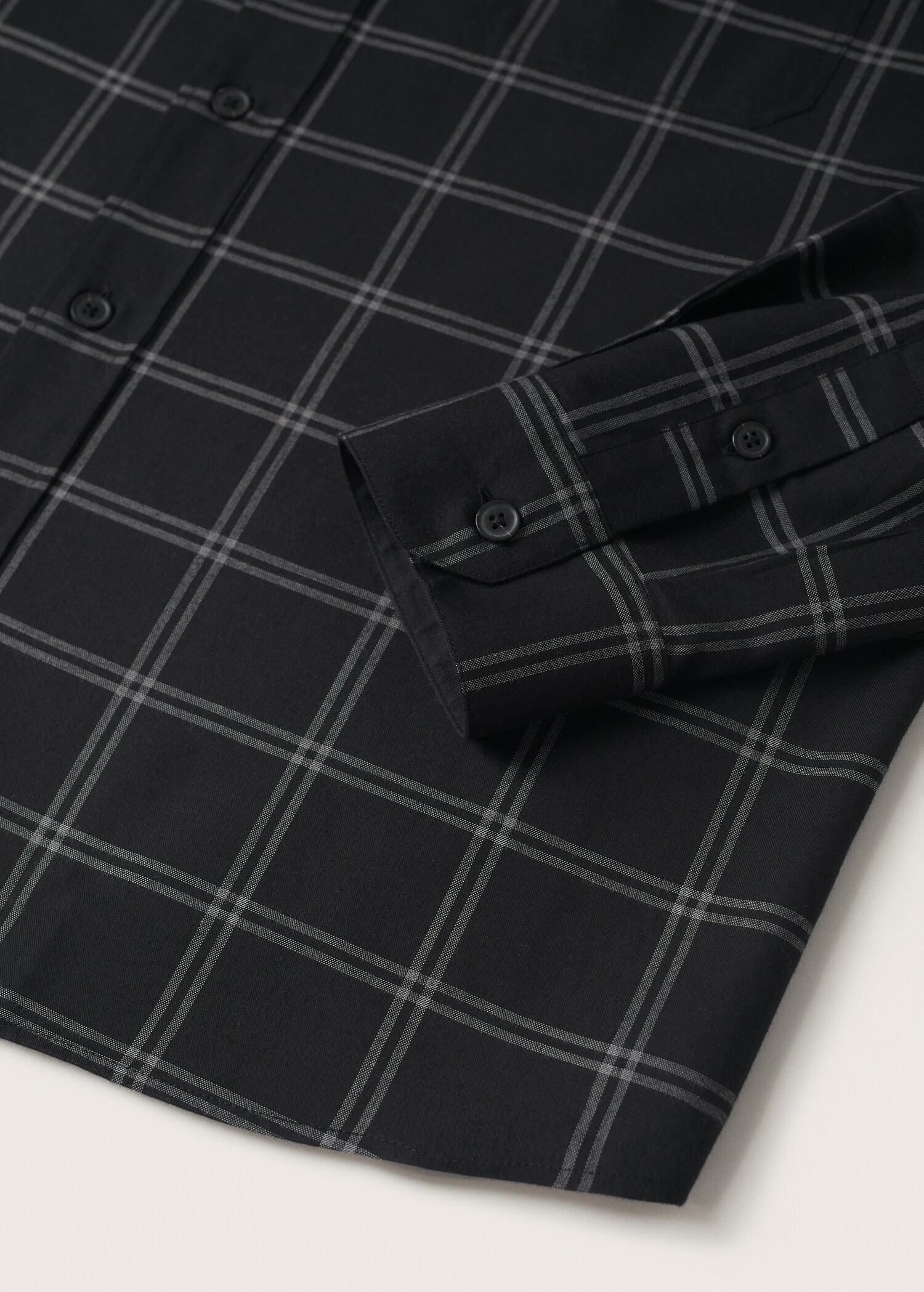 Camisa algodón lyocell cuadros - Detalle del artículo 8