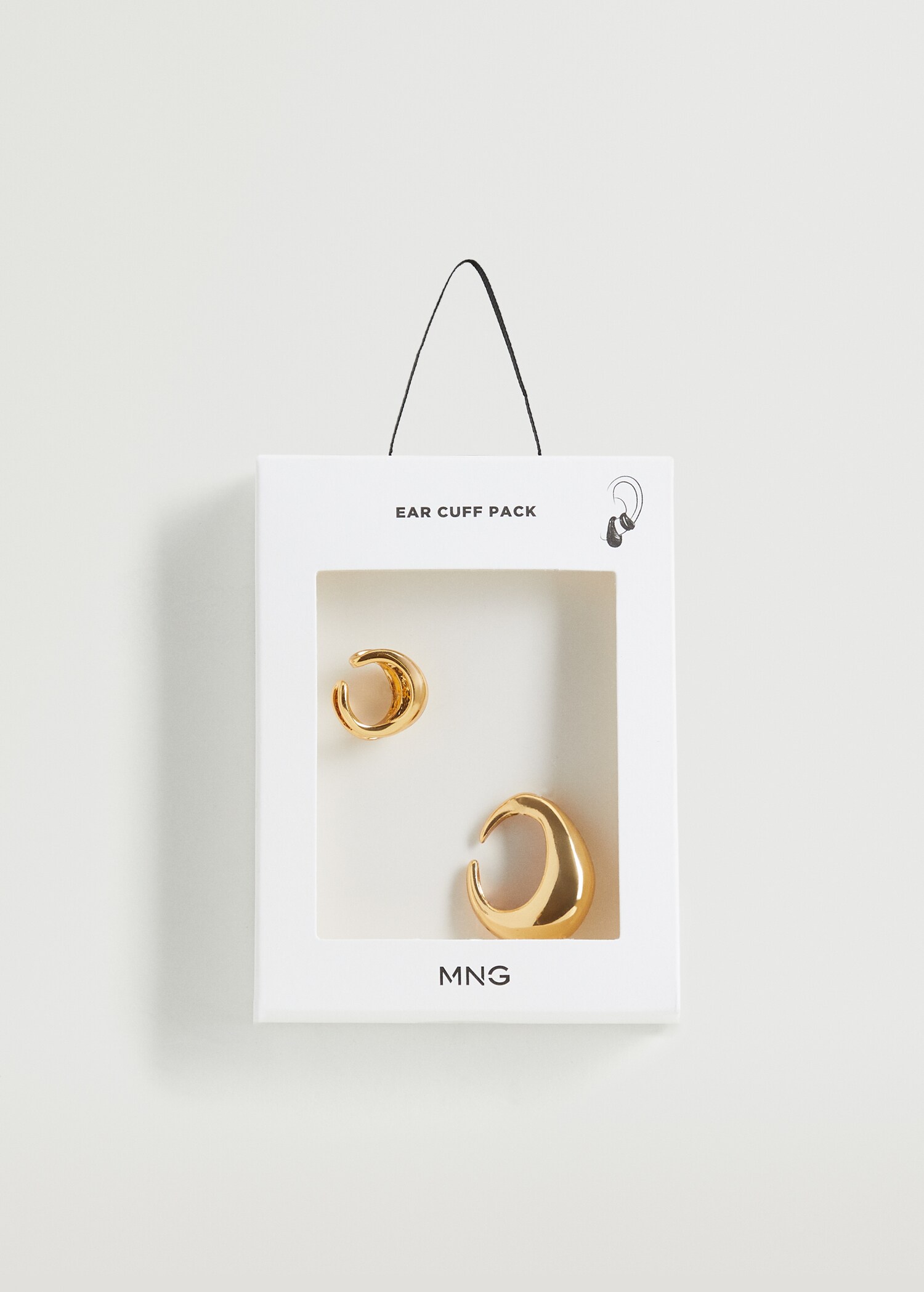 Mixed asymmetric earrings - Details of the article 2