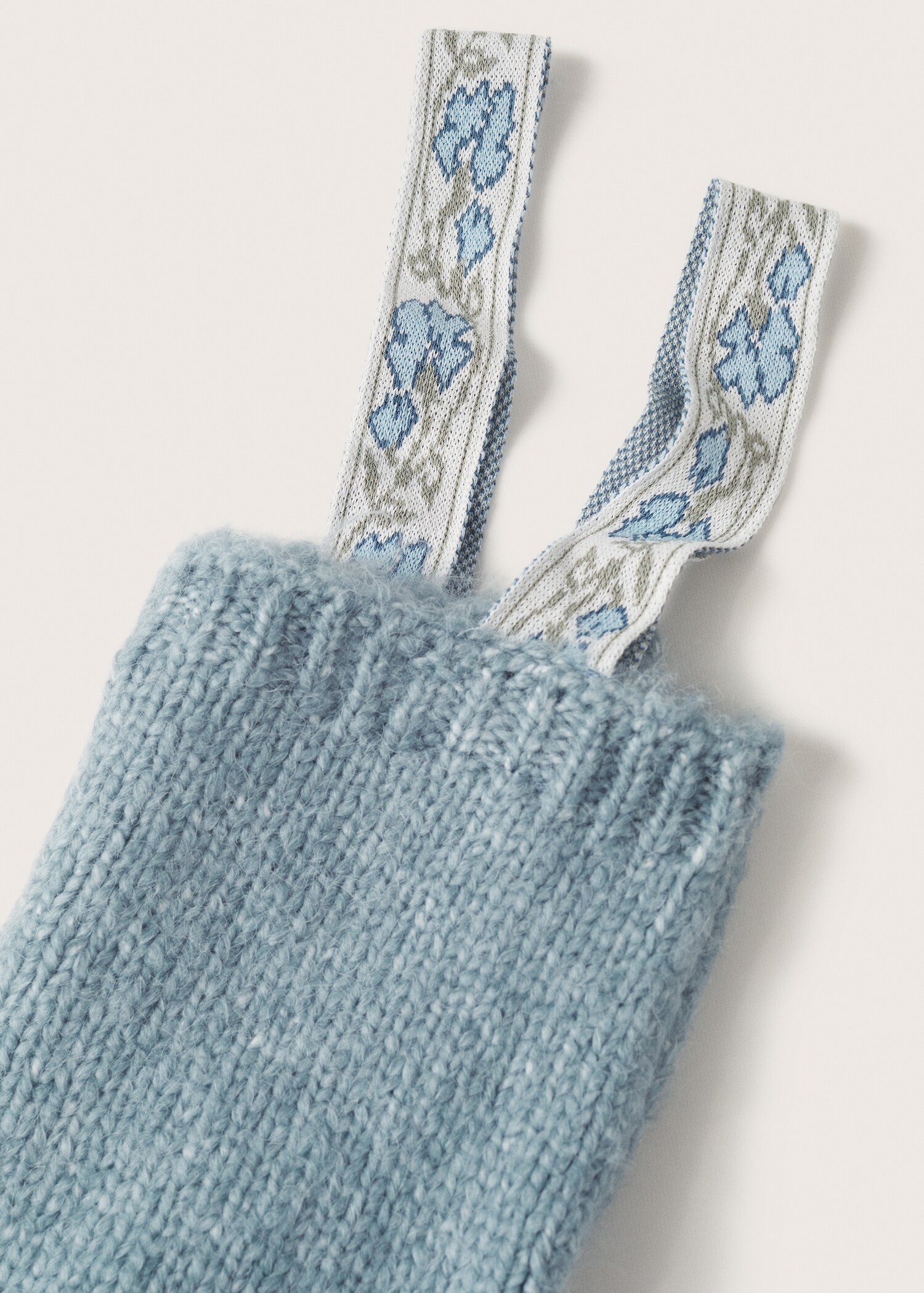 Knitted cropped top - Details of the article 8