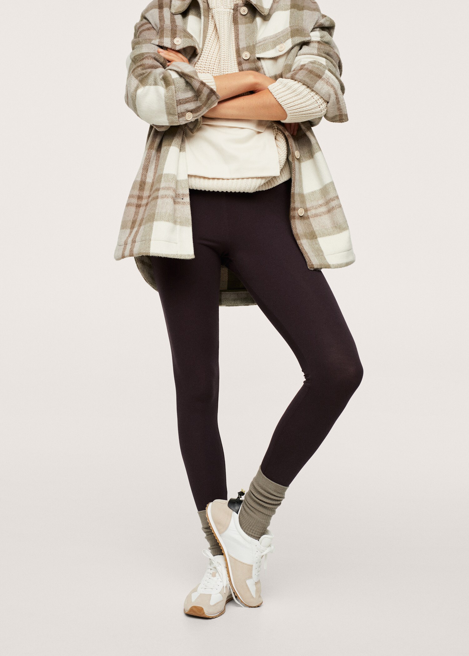High-waist leggings - Medium plane