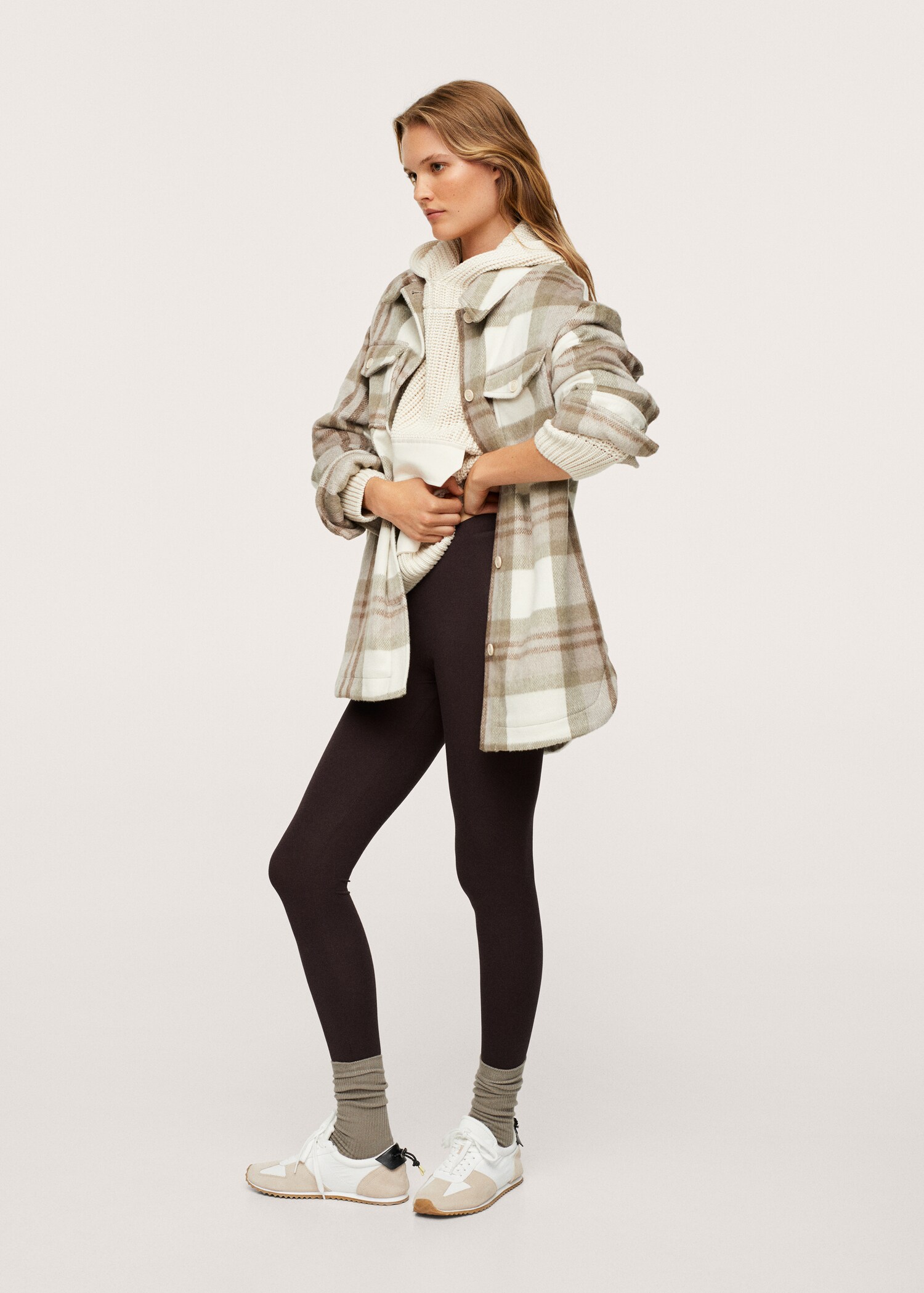 High-waist leggings - Details of the article 2
