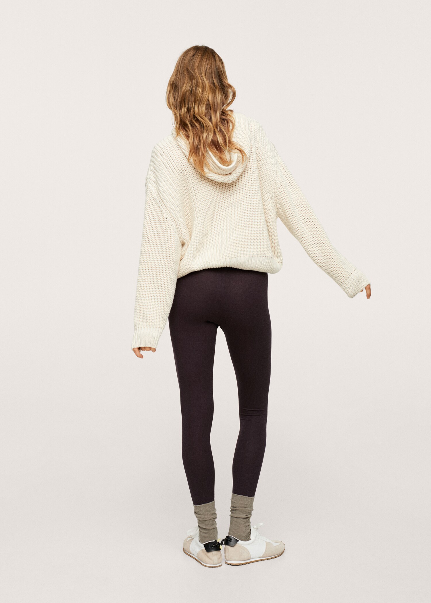 High-waist leggings - Reverse of the article