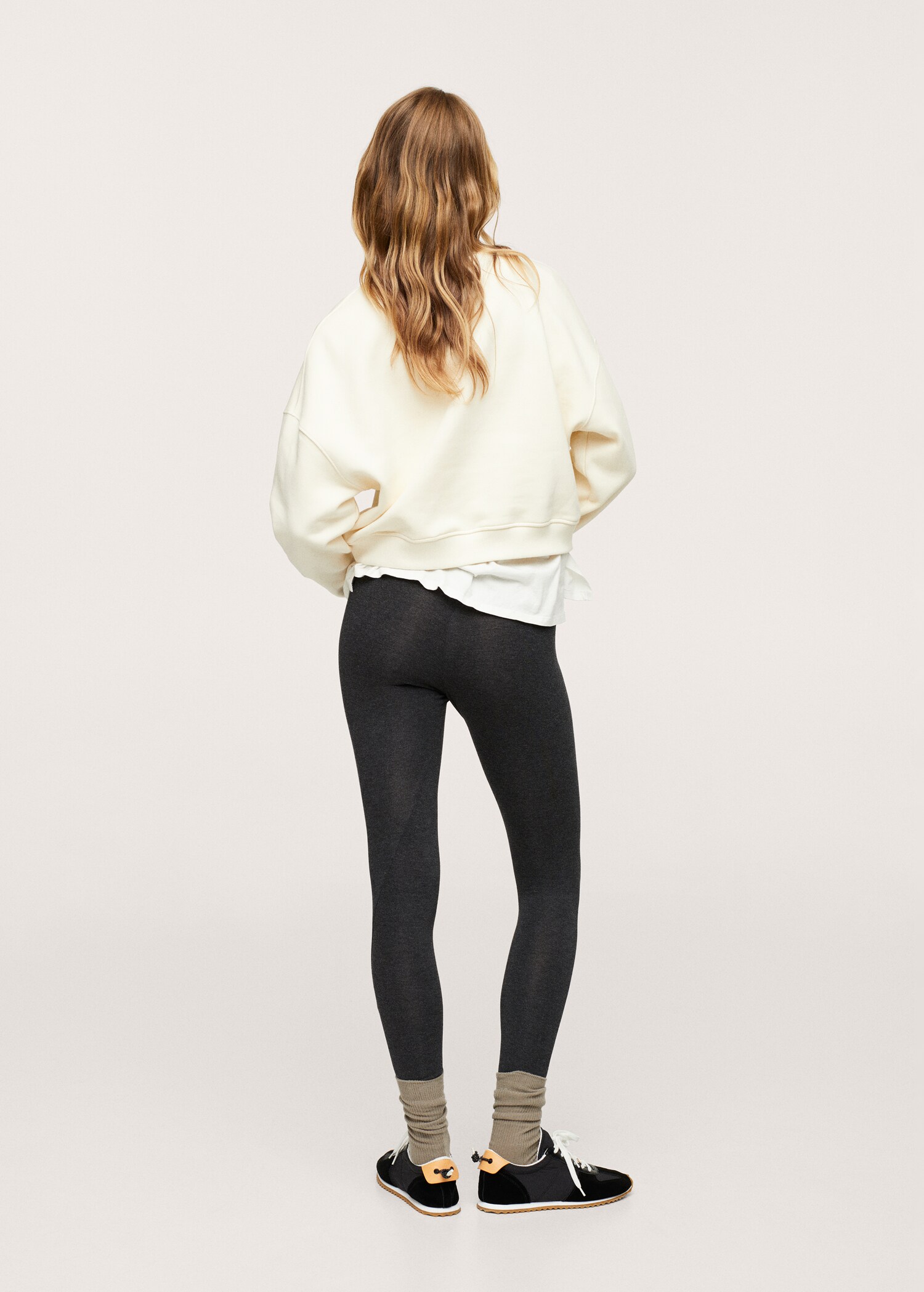 High-waist leggings - Reverse of the article