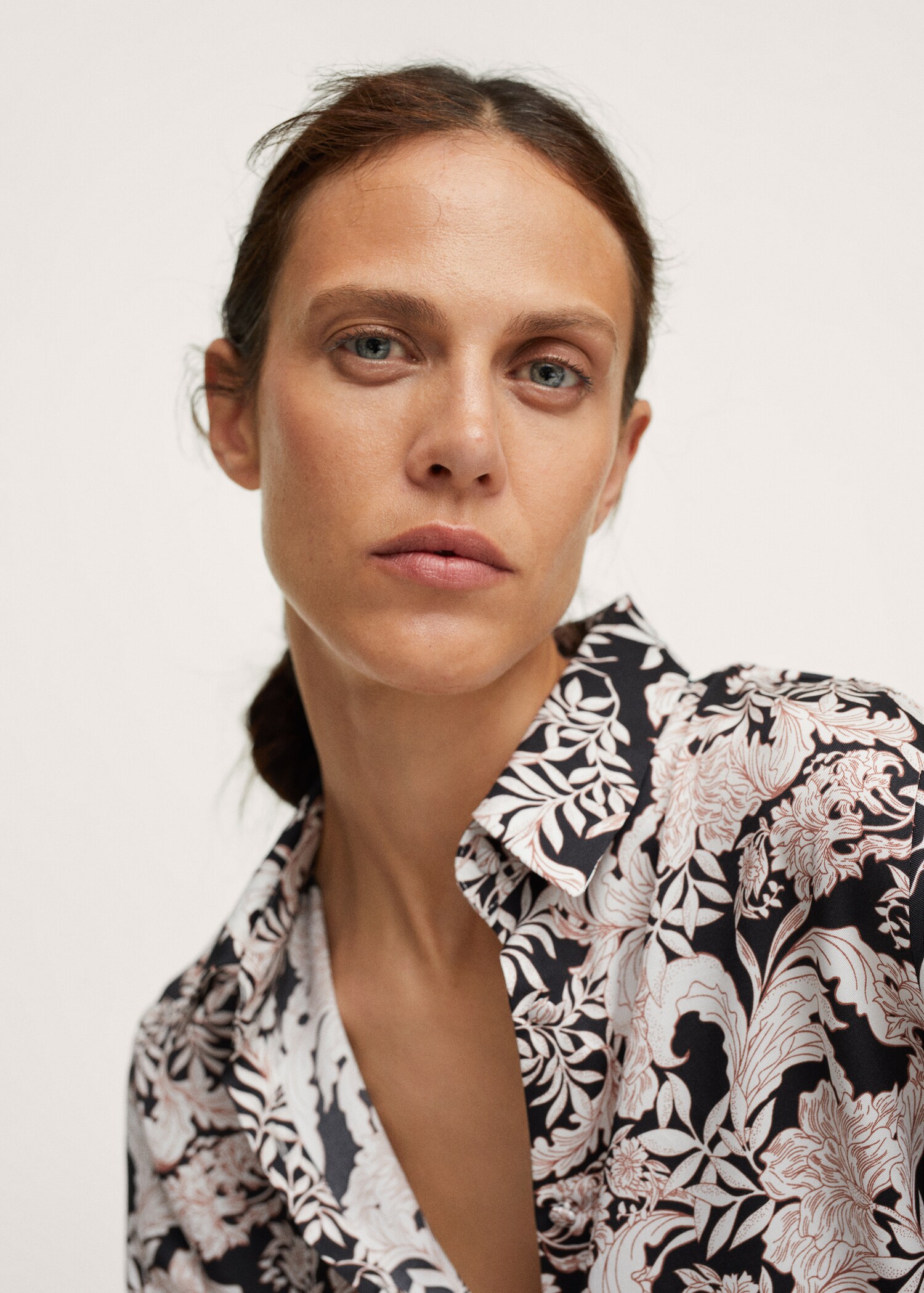 Vestido camisero estampado - Detalle del artículo 2