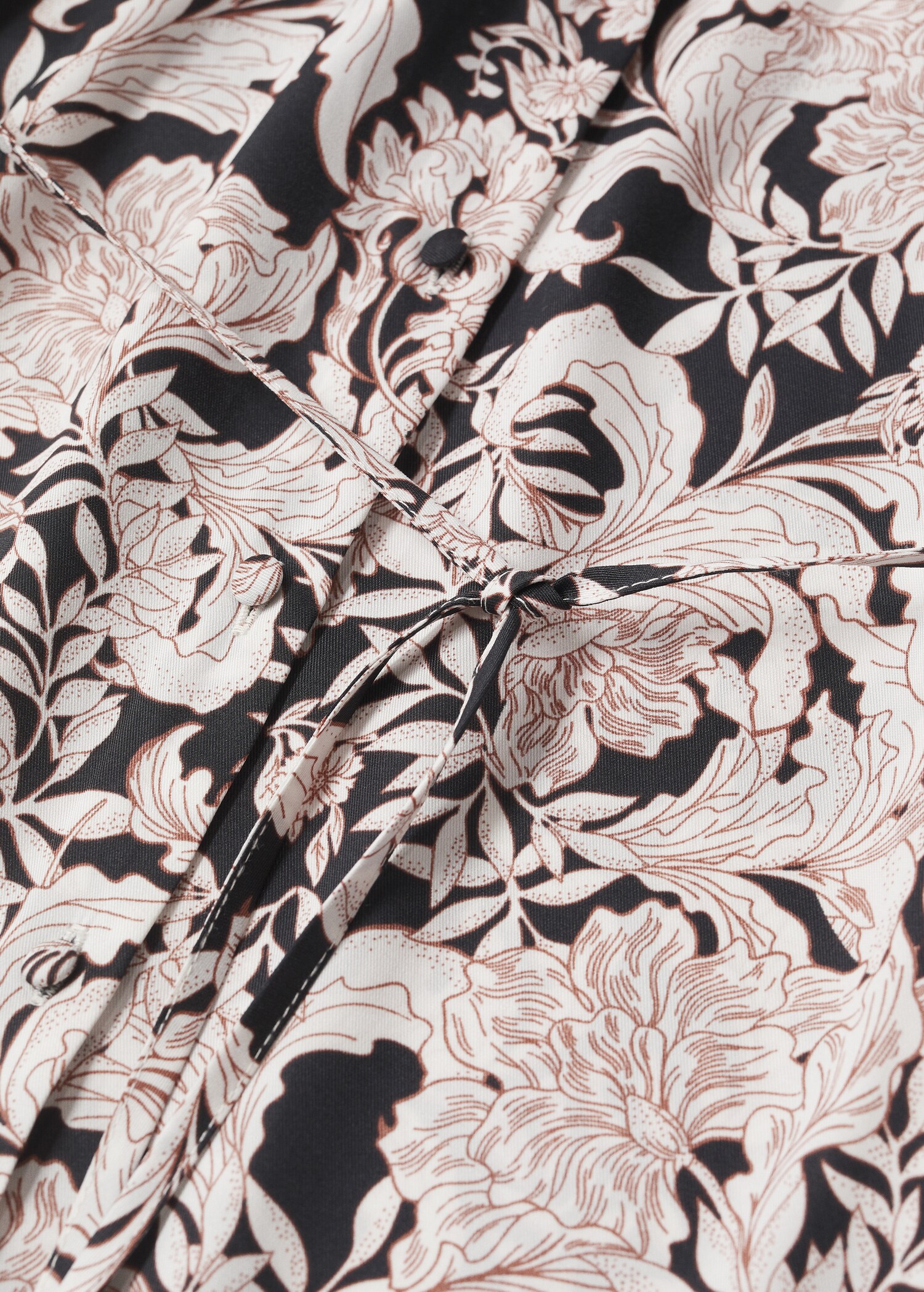 Vestido camisero estampado - Detalle del artículo 8