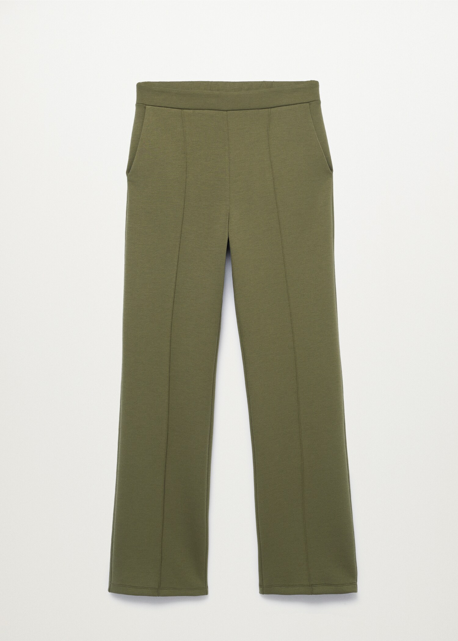 Pantalón recto cintura elástica - Artículo sin modelo