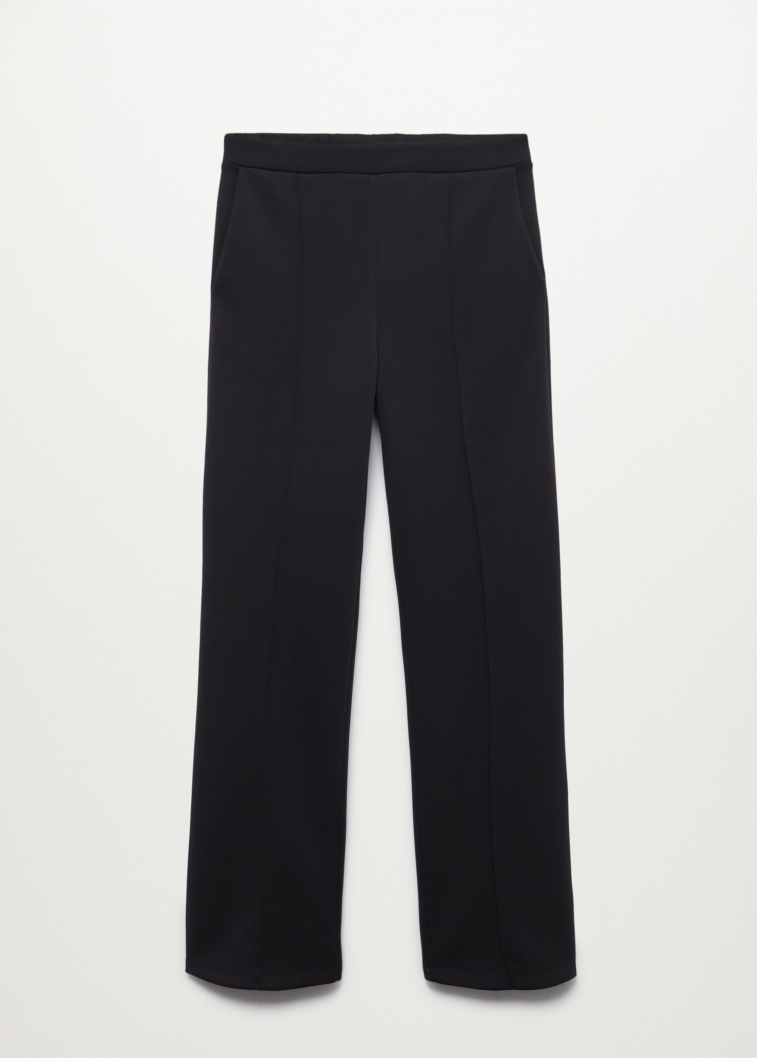 Pantalón recto cintura elástica - Artículo sin modelo