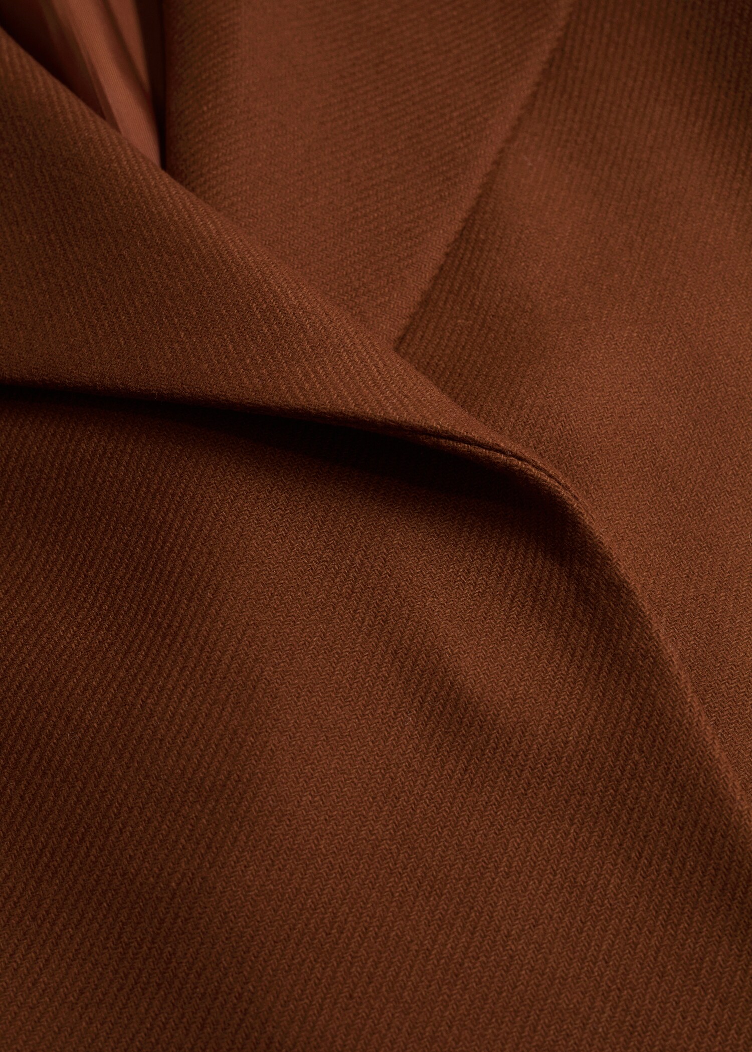 Lapels wool coat - Details of the article 8