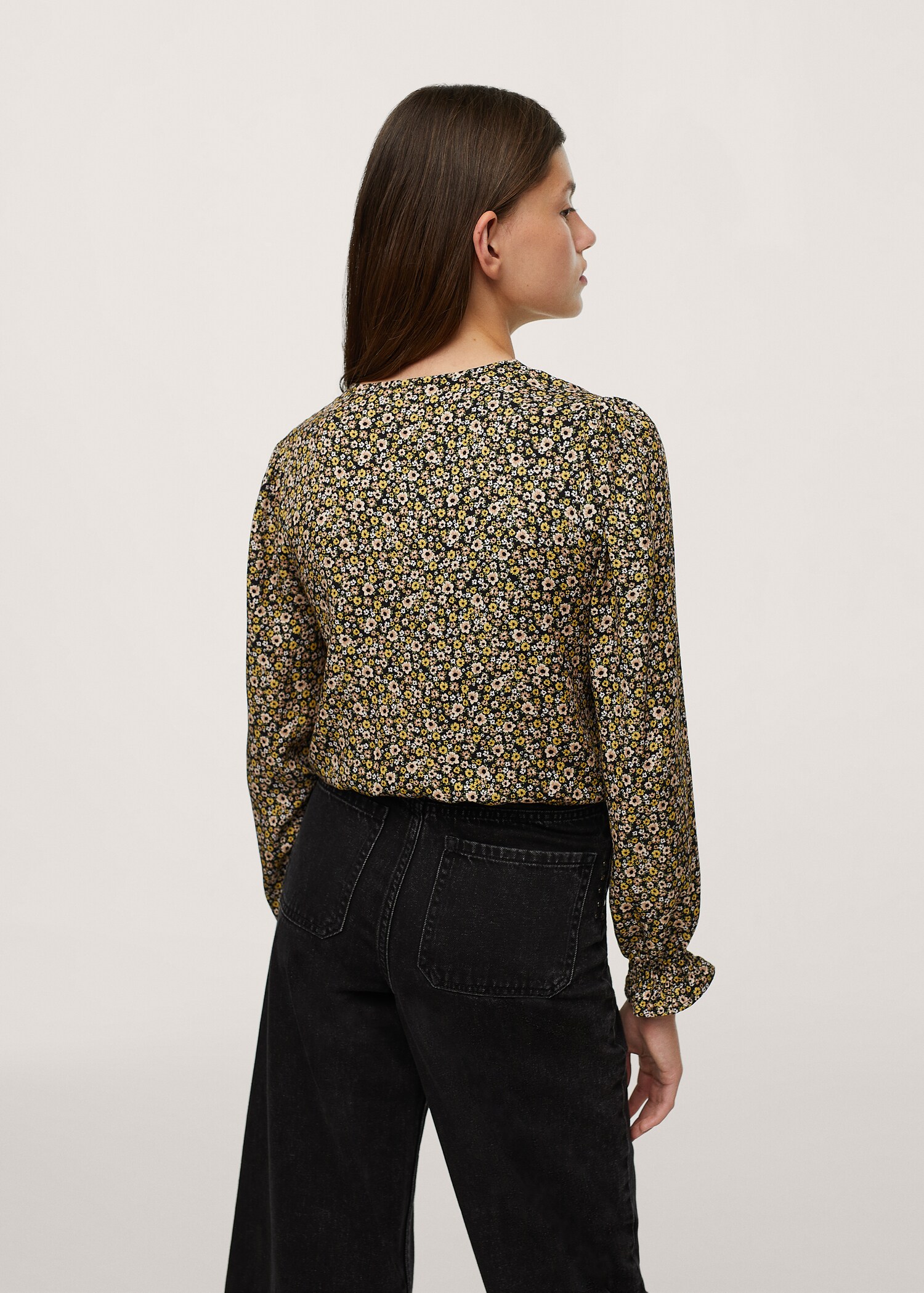 Floral print blouse - Details of the article 2