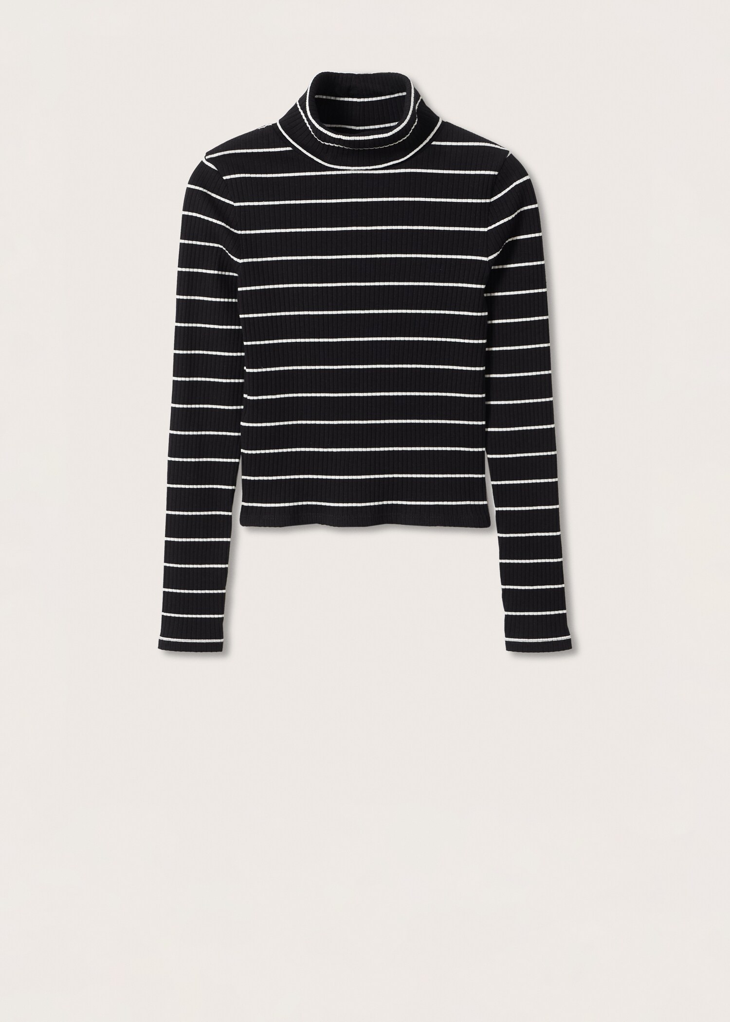 Camiseta manga larga cuello alto - Artículo sin modelo