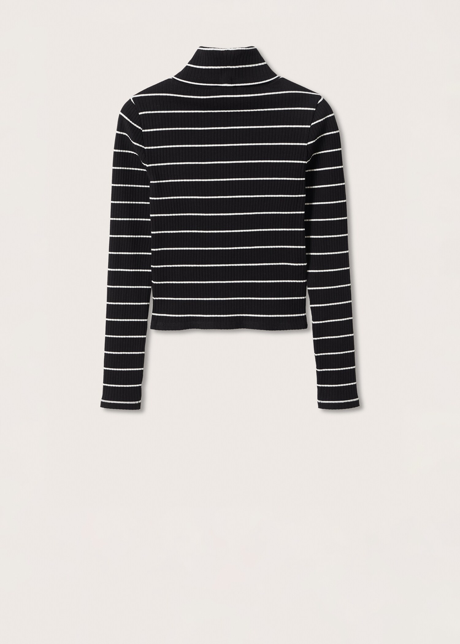 Camiseta manga larga cuello alto - Reverso del artículo