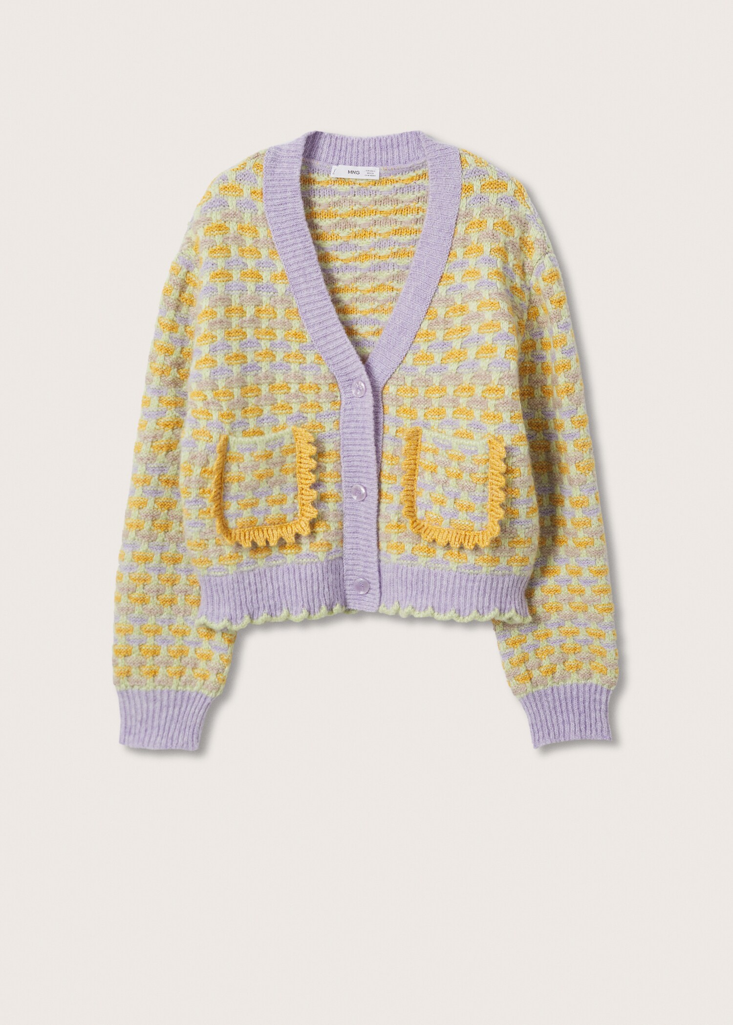 Cárdigan punto multicolor - Artículo sin modelo