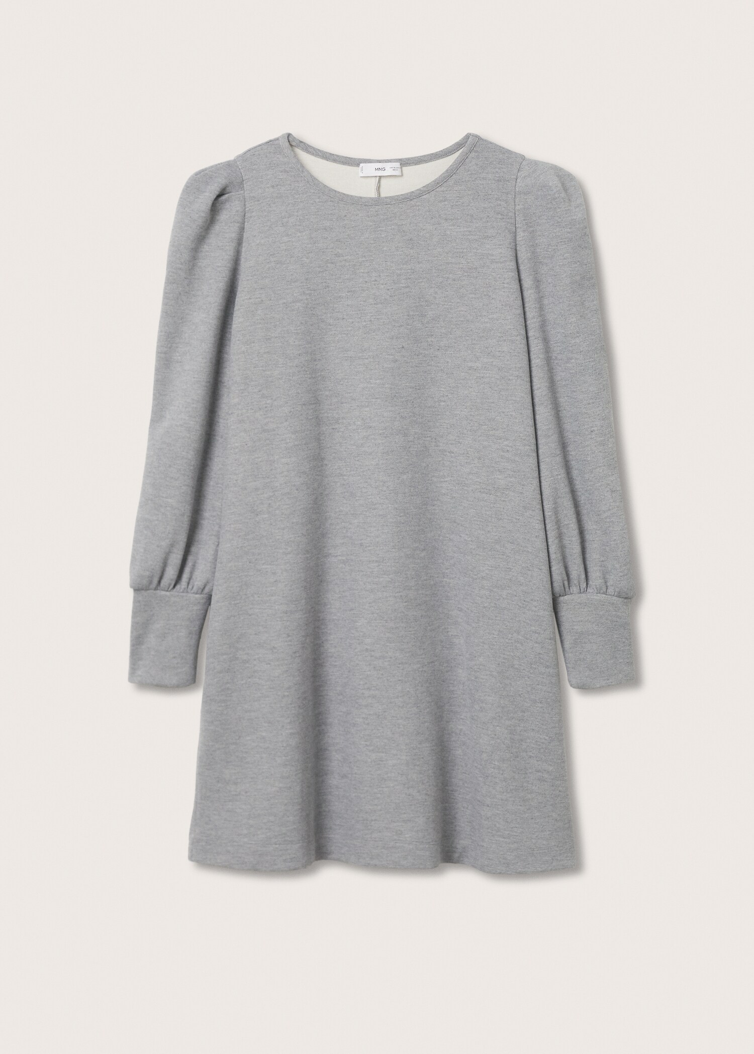 Knit cotton-blend dress - Article without model