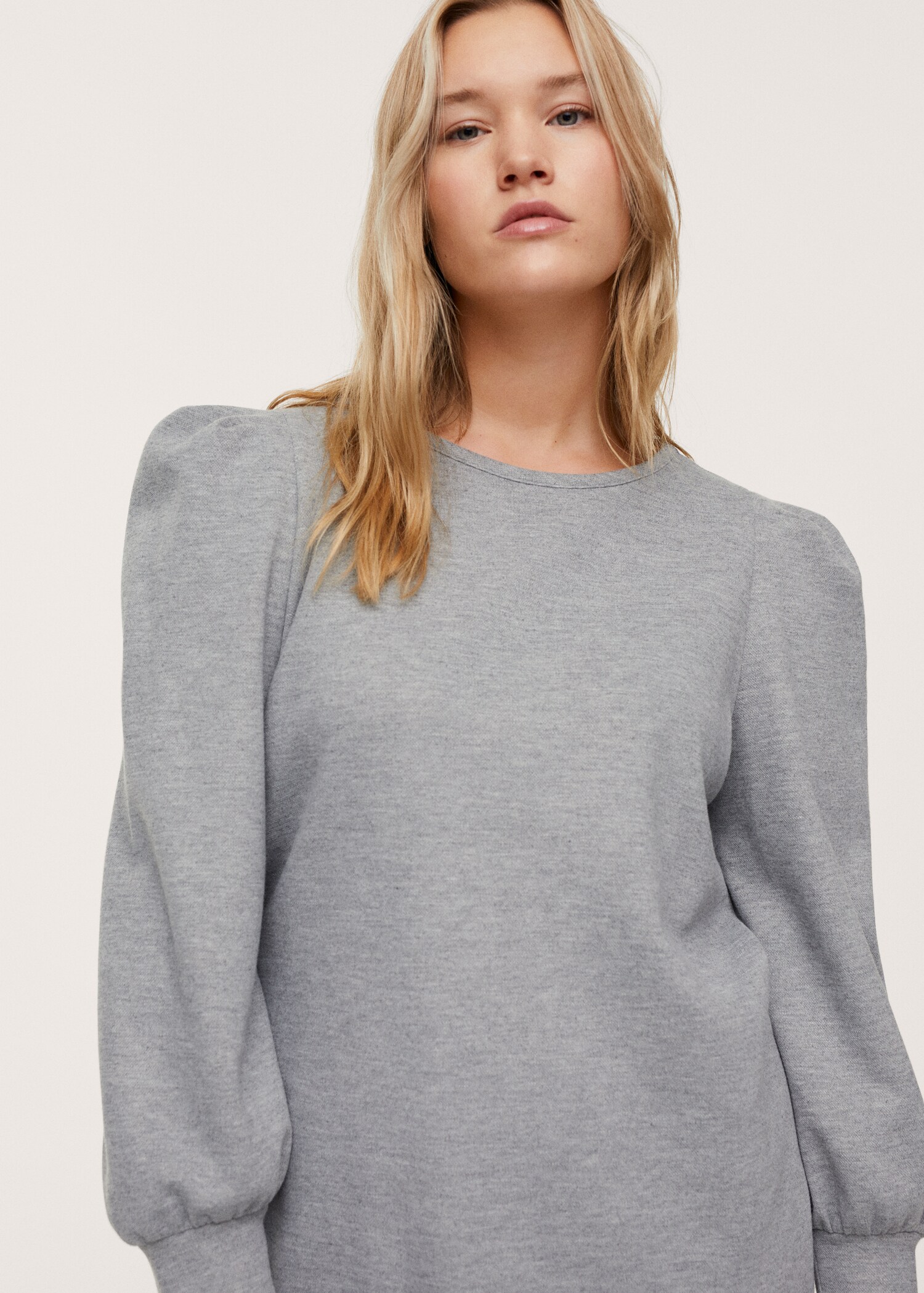 Knit cotton-blend dress - Details of the article 1