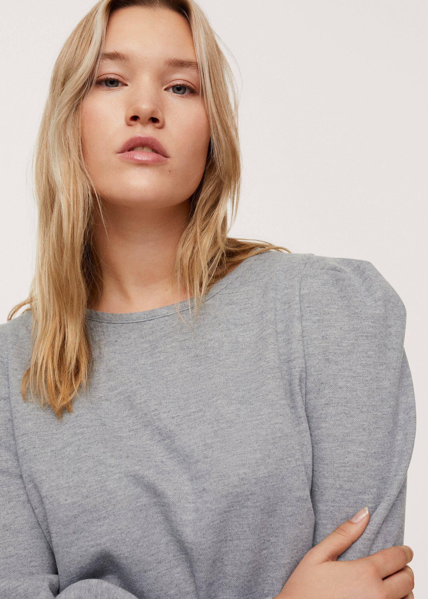 Knit cotton-blend dress - Details of the article 3