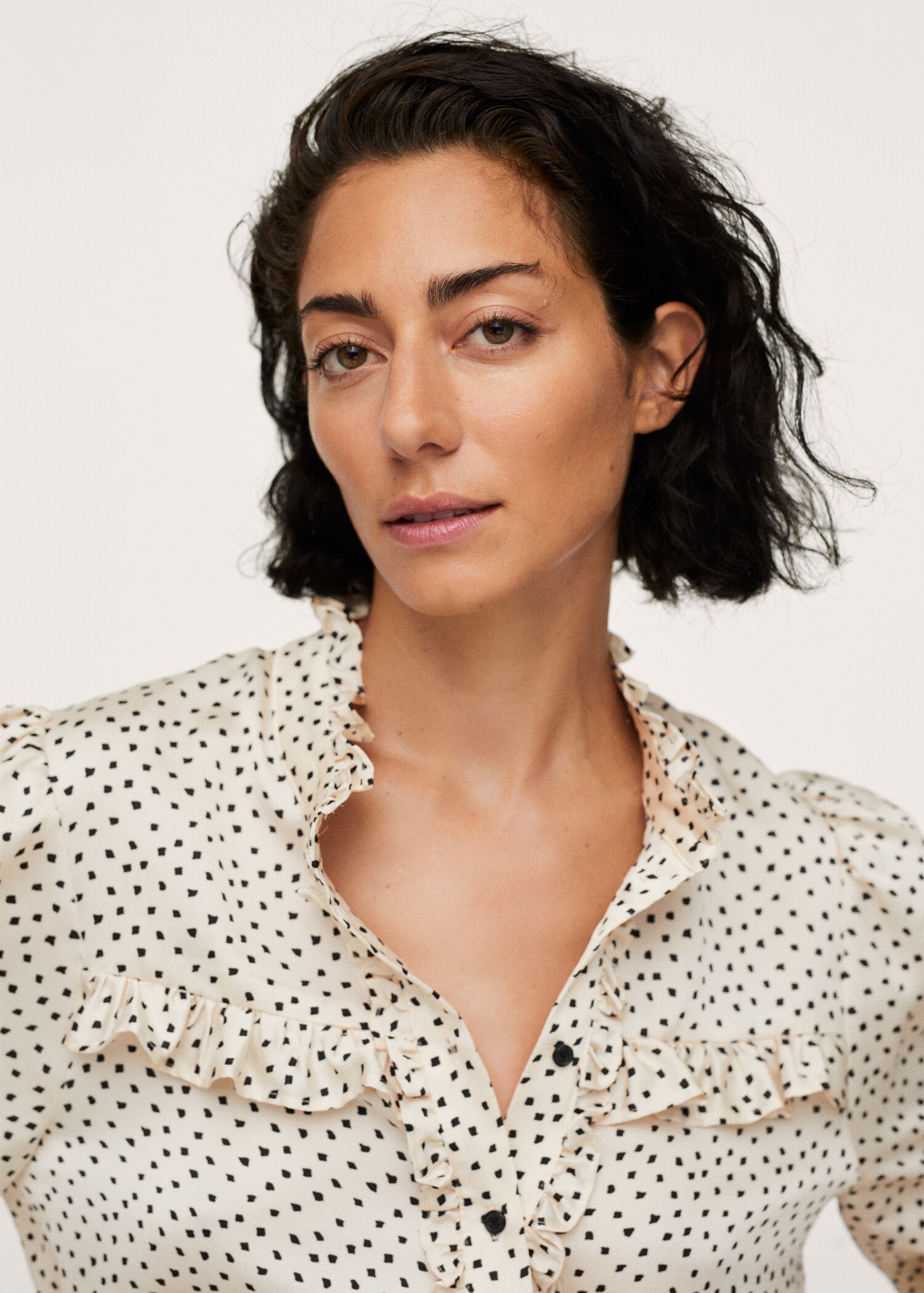 Blusa estampada volantes - Detalle del artículo 2