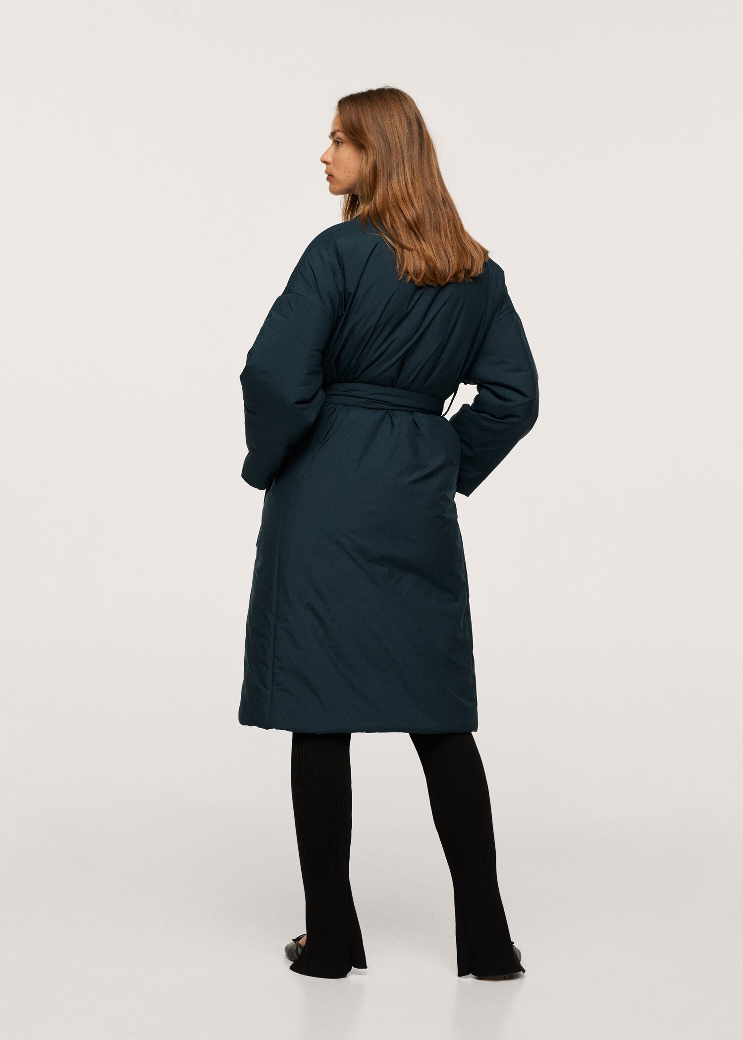 Anorak acolchado oversize - Reverso del artículo