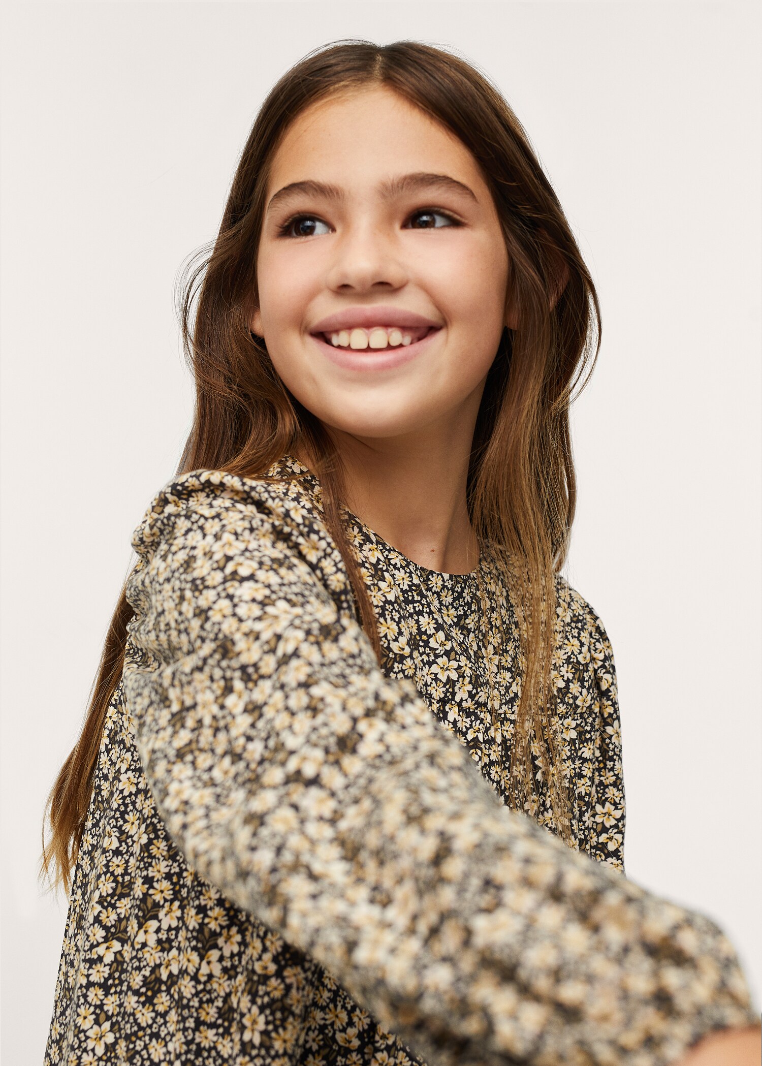 Floral print dress - Details of the article 1