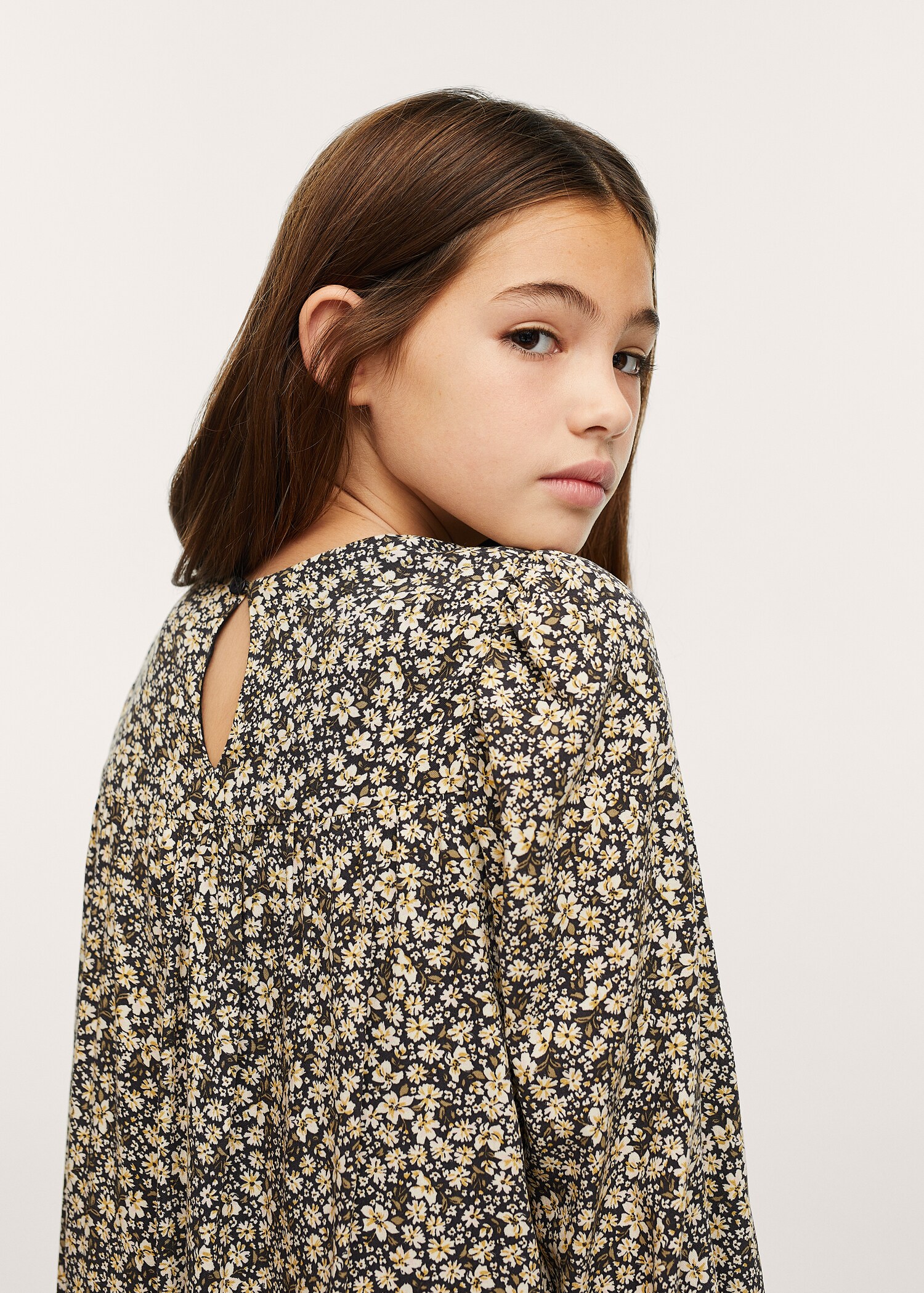 Floral print dress - Details of the article 3