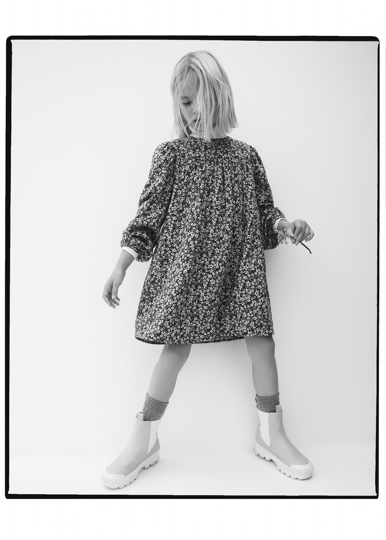 Floral print dress - Details of the article 5